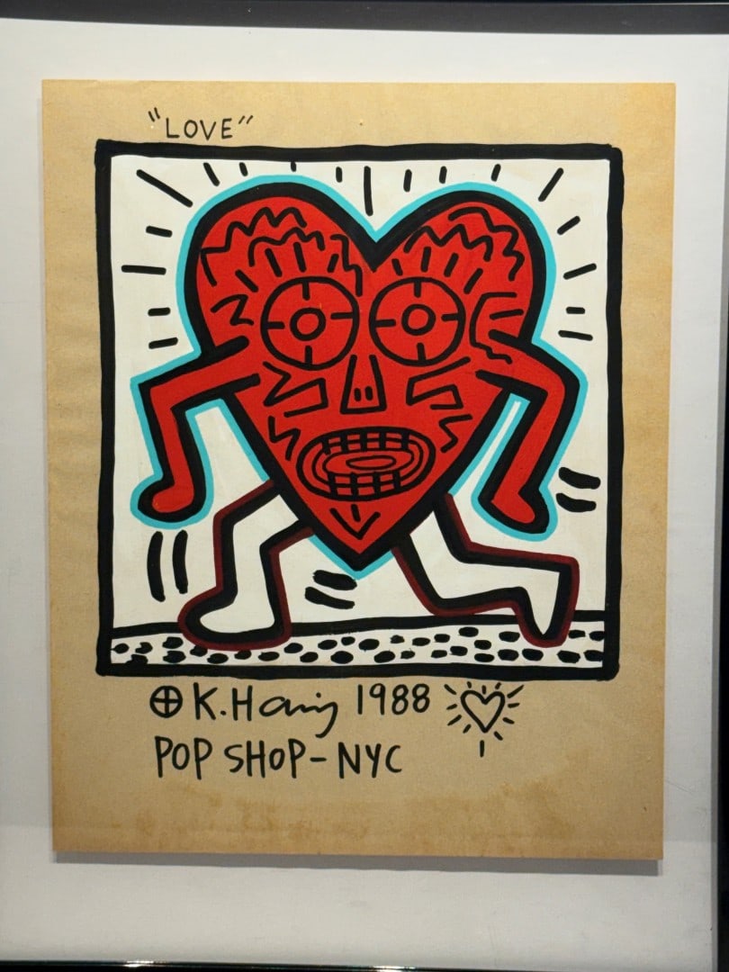 Keith Haring(after); Felt-Tip Drawing - 2