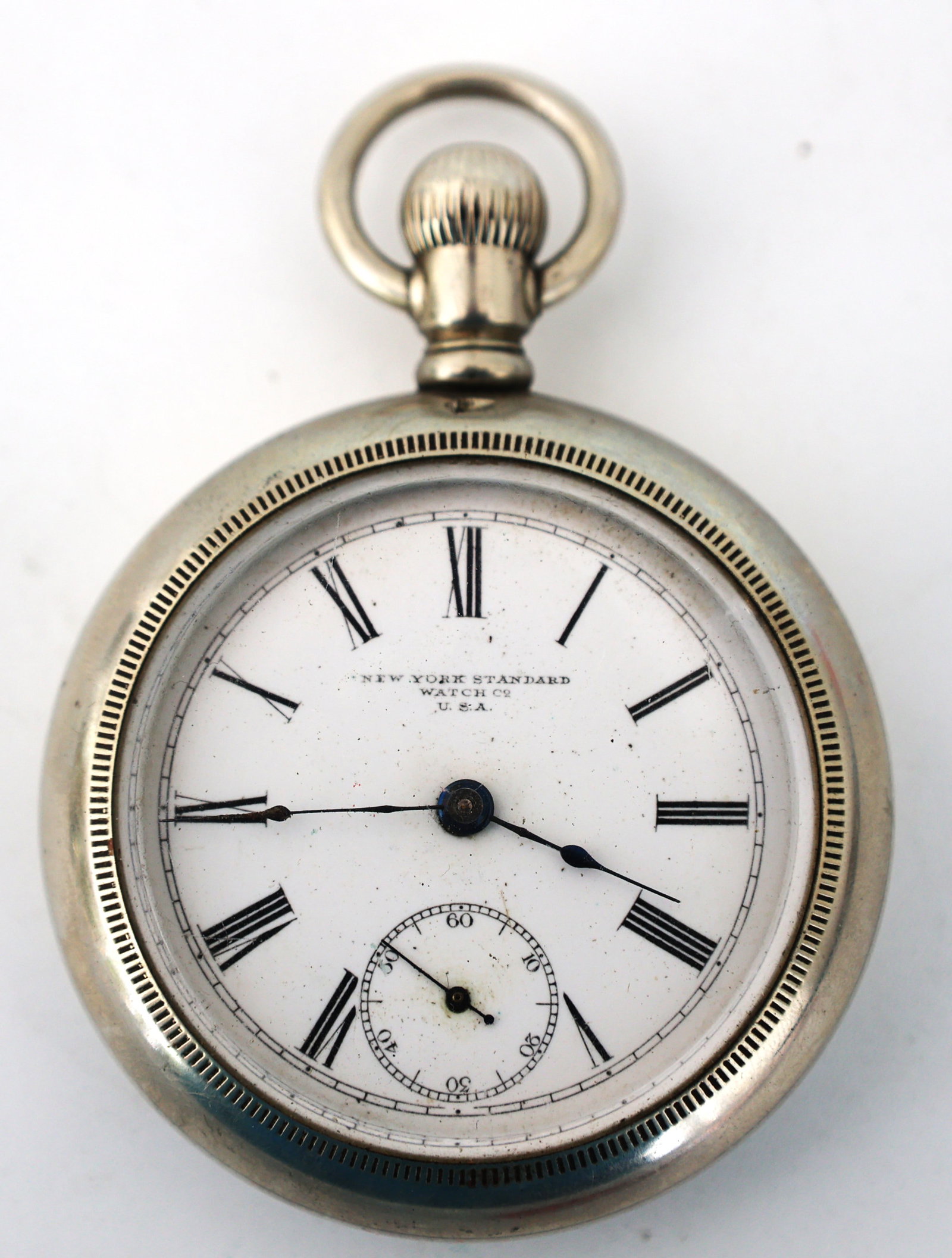 New York Standard Watch Co. U.S.A. Pocket Watch (1 of 3)