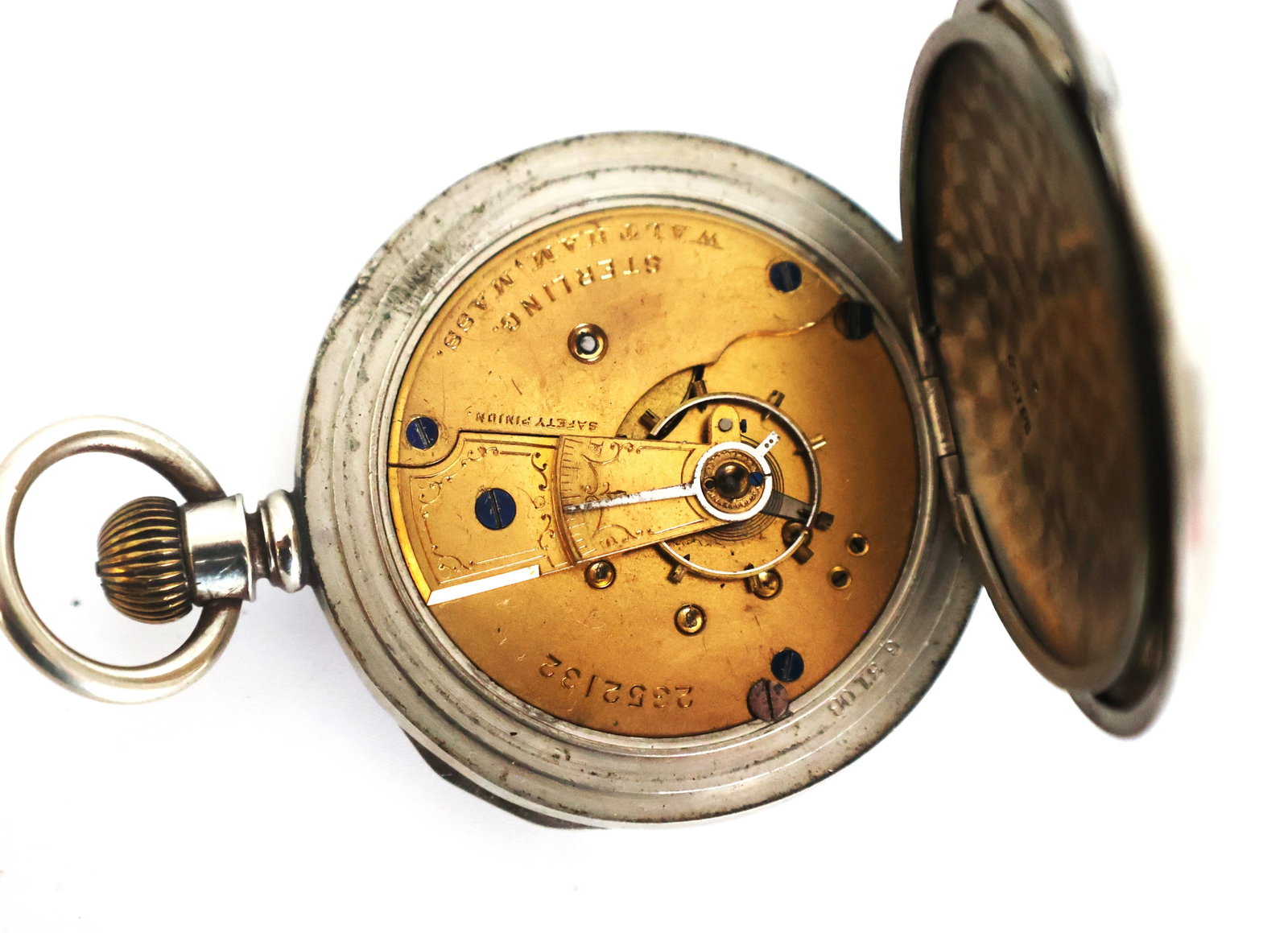 Sterling Movement Pocket Watch - 5