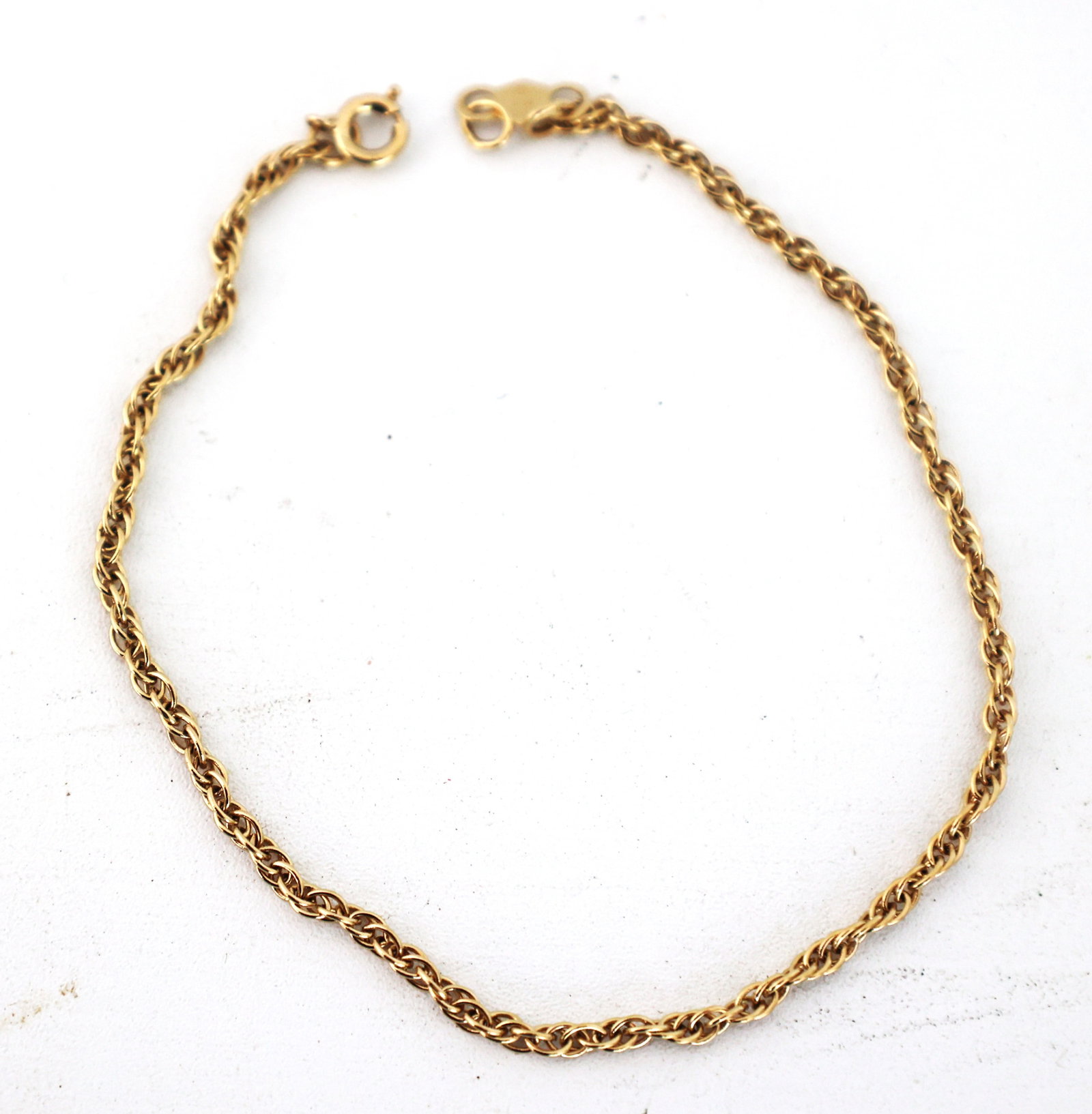 14K Gold 1.2 DWT Speidel Rope Twist Bracelet (1 of 3)