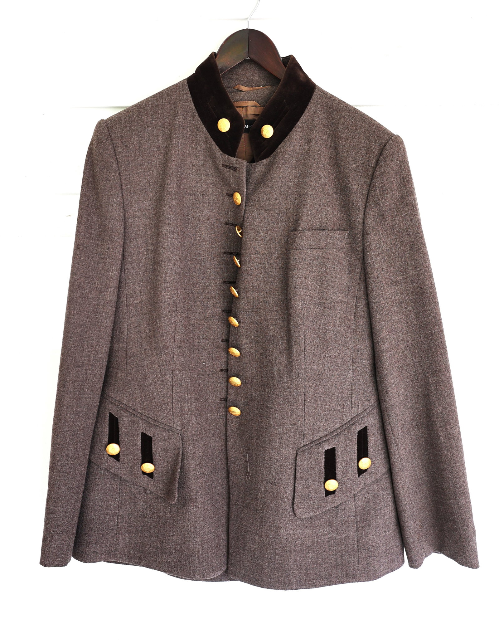 RENA LANGE, Woman's Uniform Outfit, 100% Schurwolle / Virgin Wool. Size: D/CH 42; USA 12; (1 of 9)