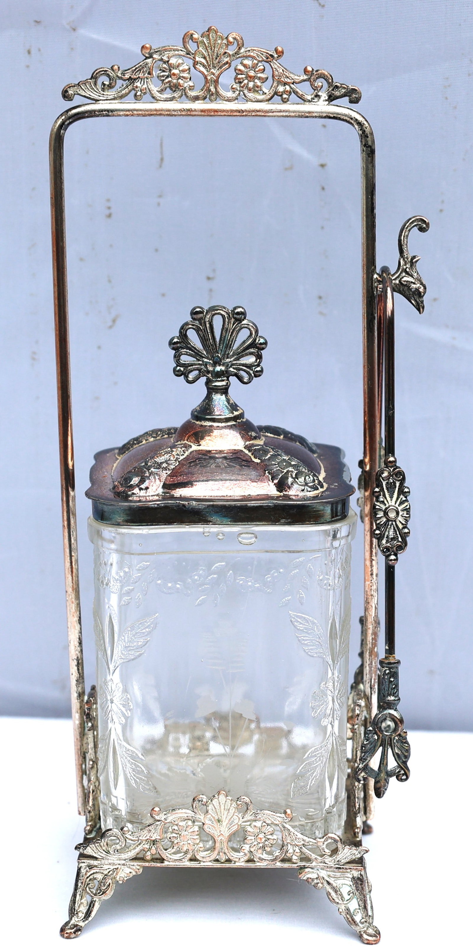 Brooklyn Silver Plate Pickle Castor (1 of 4)
