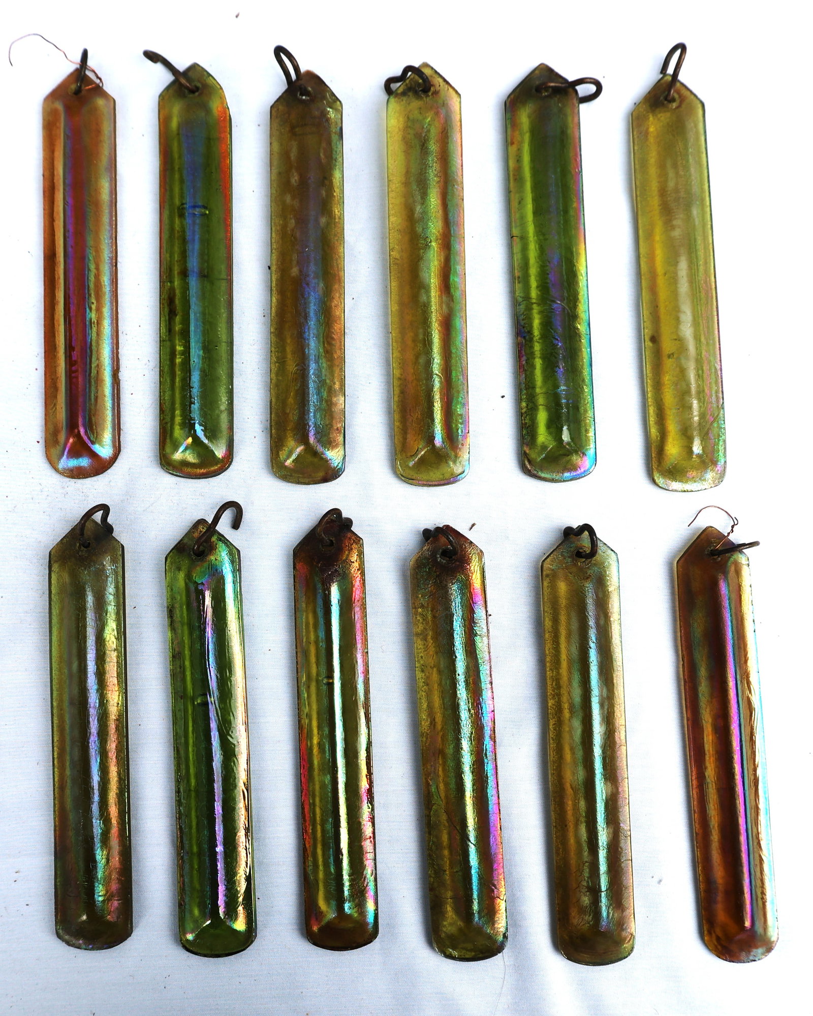 12 Tiffany Studios Art Glass Prisms (1 of 6)