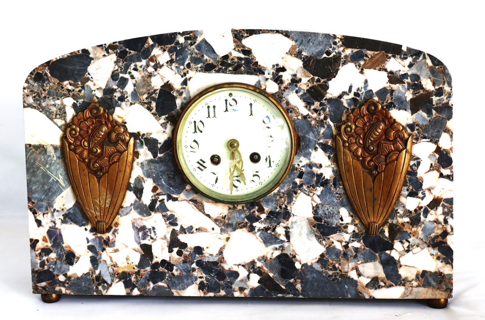 Leboncoin clock is an antique French Art Deco mantel clock from the early 20th century (1 of 12)
