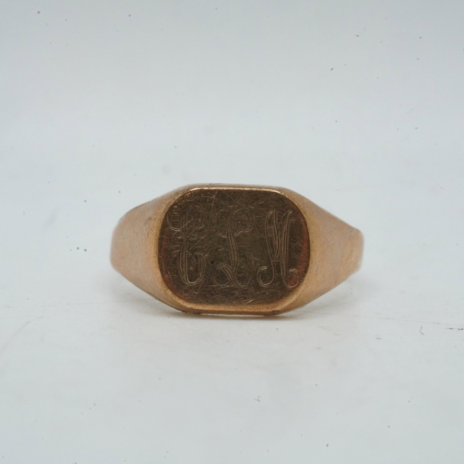 10K Gold 1.63 DWT Initial Ring Size 6.5 , 3/4 in. x 3/8 in. (1 of 7)