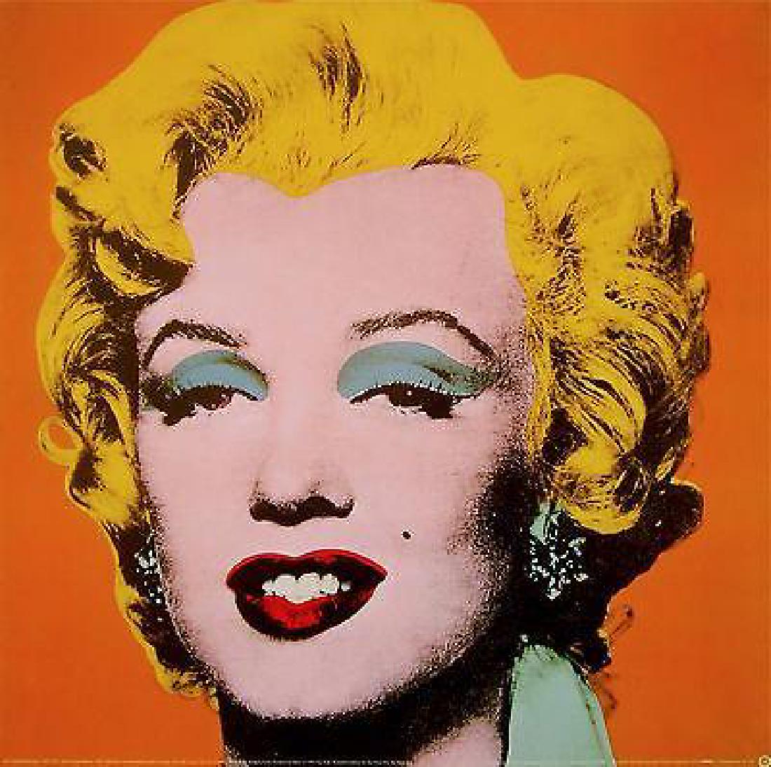 Marilyn Orange, Offset Lithograph, Andy Warhol (1 of 1)