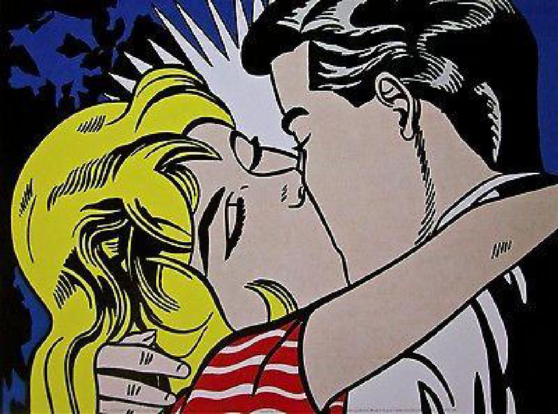 Kiss II, Offset Lithograph, Roy Lichtenstein (1 of 1)