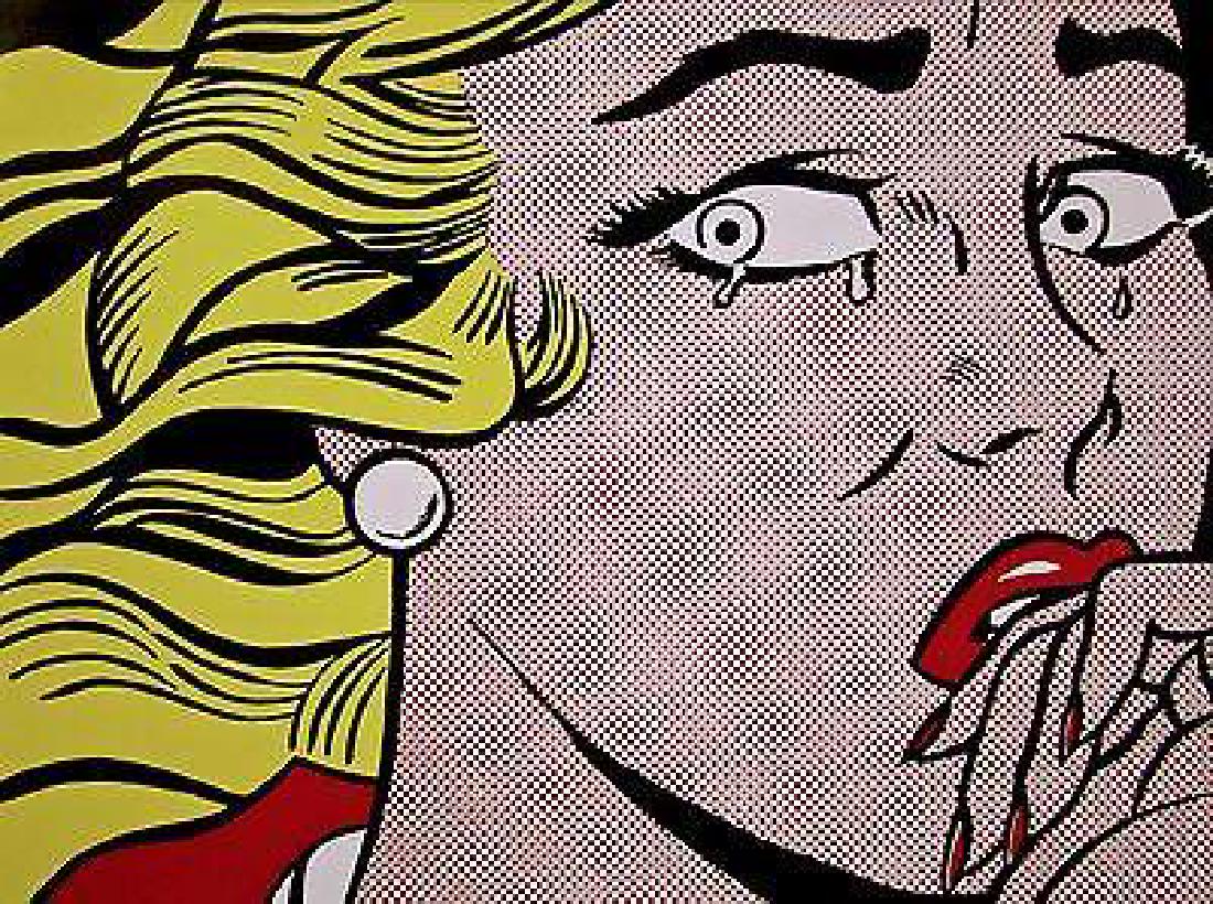 Crying Girl, Offset Lithograph, Roy Lichtenstein (1 of 1)