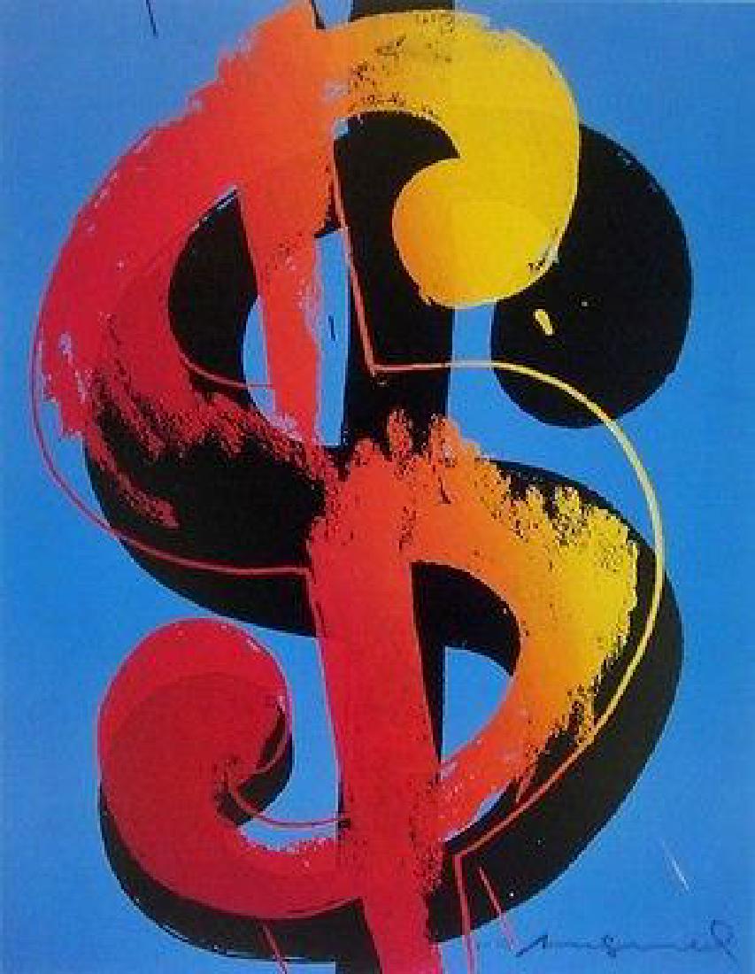 Dollar Sign, Offset Lithograph, Andy Warhol (1 of 1)