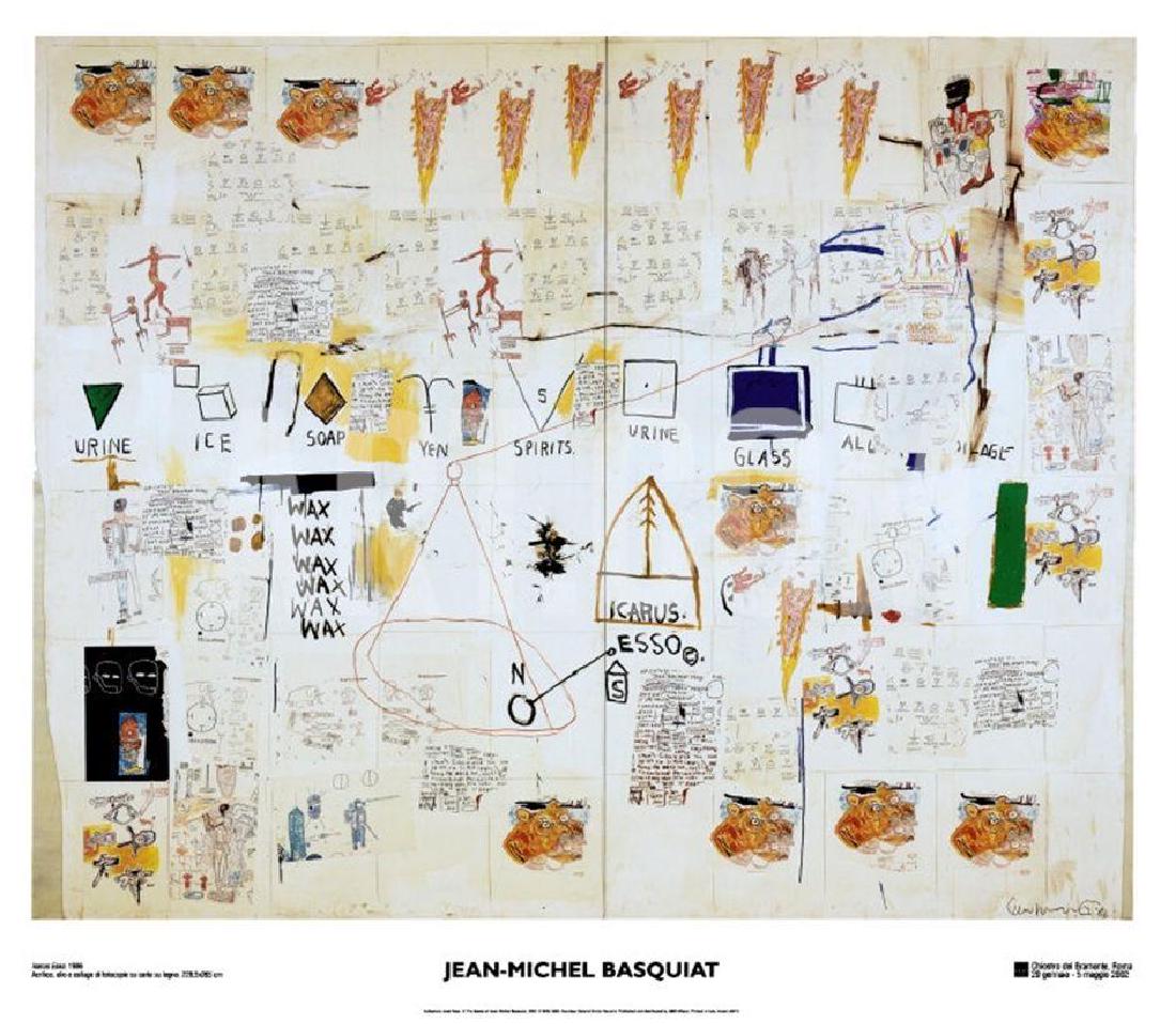Icarus, 2002 Exhibition Poster, Jean-Michel Basquiat (1 of 1)