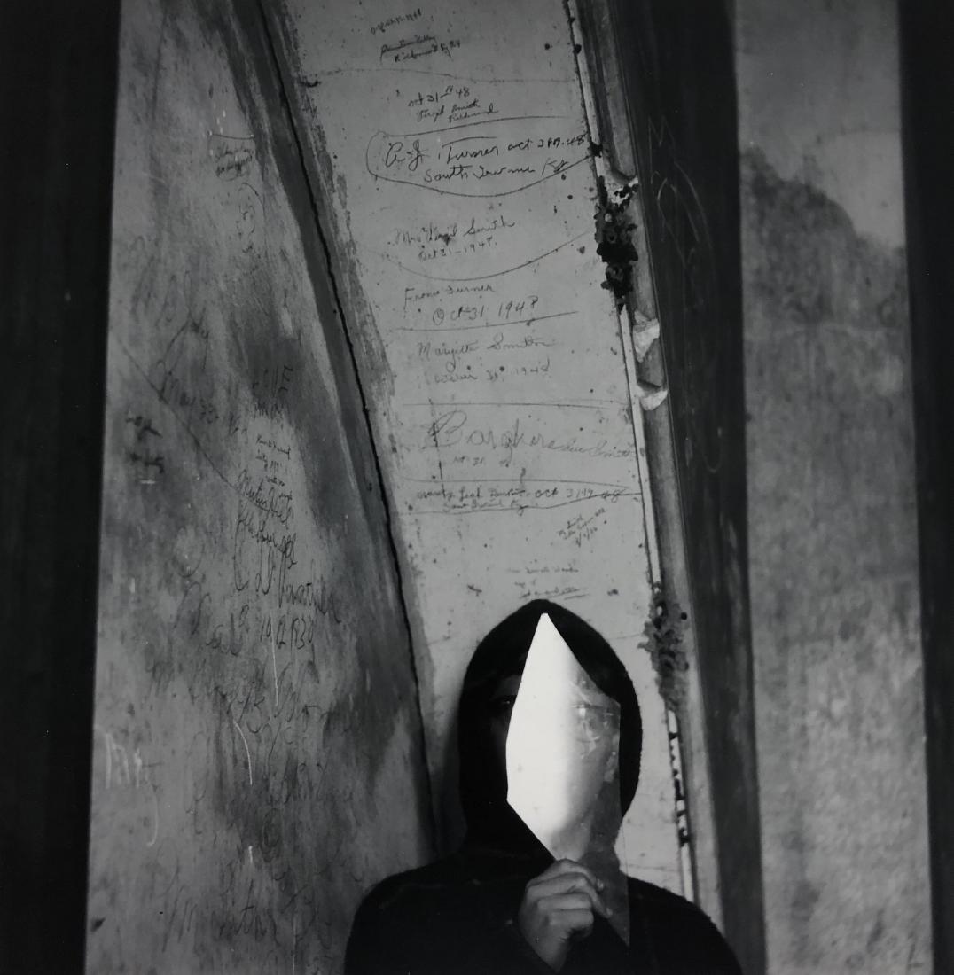 Ralph Eugene Meatyard Gelatin Silver Print titled "Bend (1 of 2)