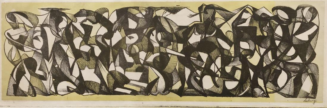 Arthur Helwig Lithograph (1 of 1)