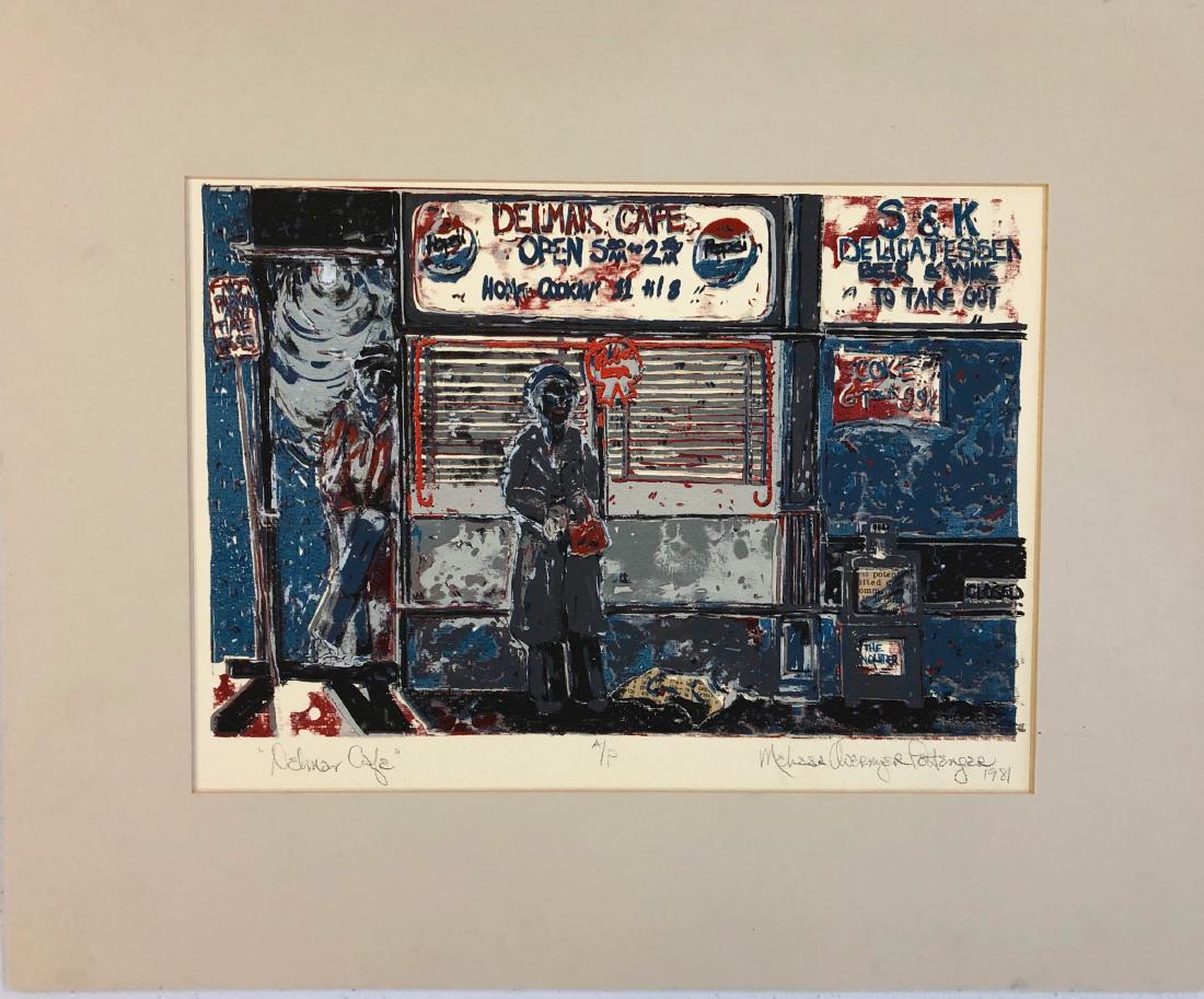 "Delmar Cafe" by Melissa Pottenger (1 of 1)