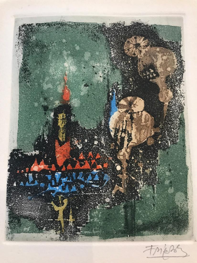 Johnny Friedlaender  (1912-1992) Abstract Aquatint (1 of 1)