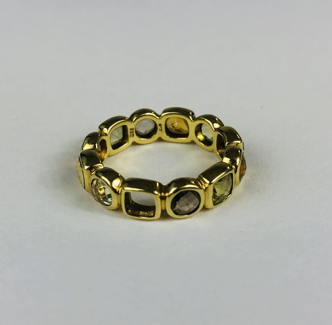 David Yurman 18K Gold, Amethyst, Citrine and Peridot (1 of 2)