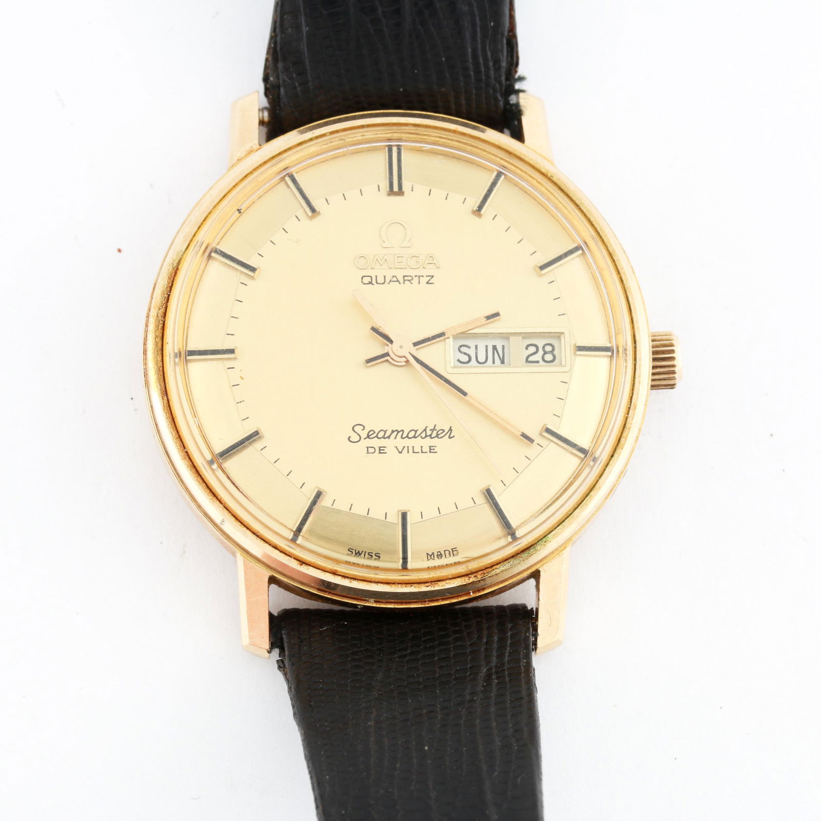 Omega "Seamaster De Ville" Quartz Wristwatch (1 of 5)