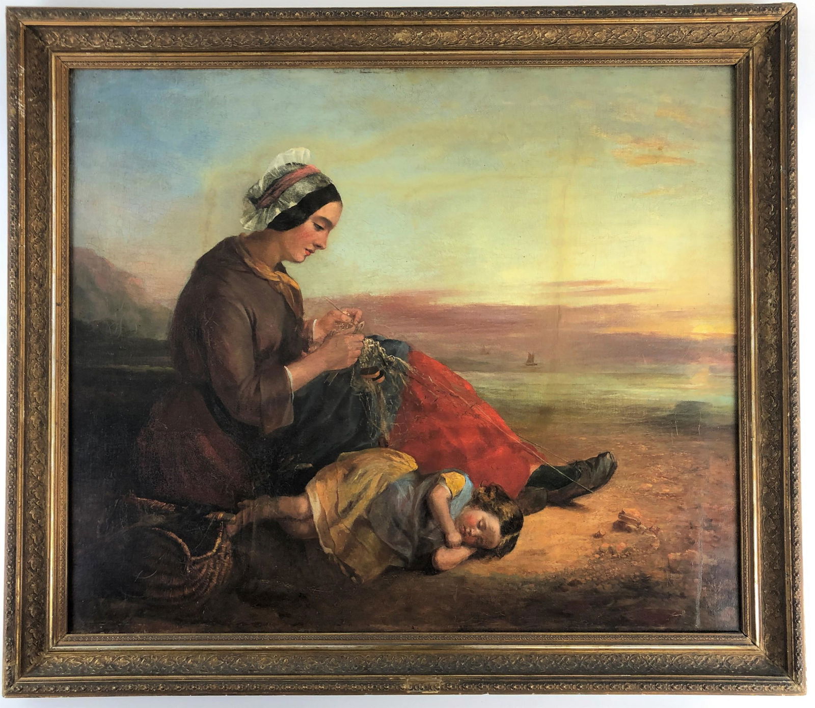 James Curnock (British, 1812-1862), Oil on Canvas (1 of 5)