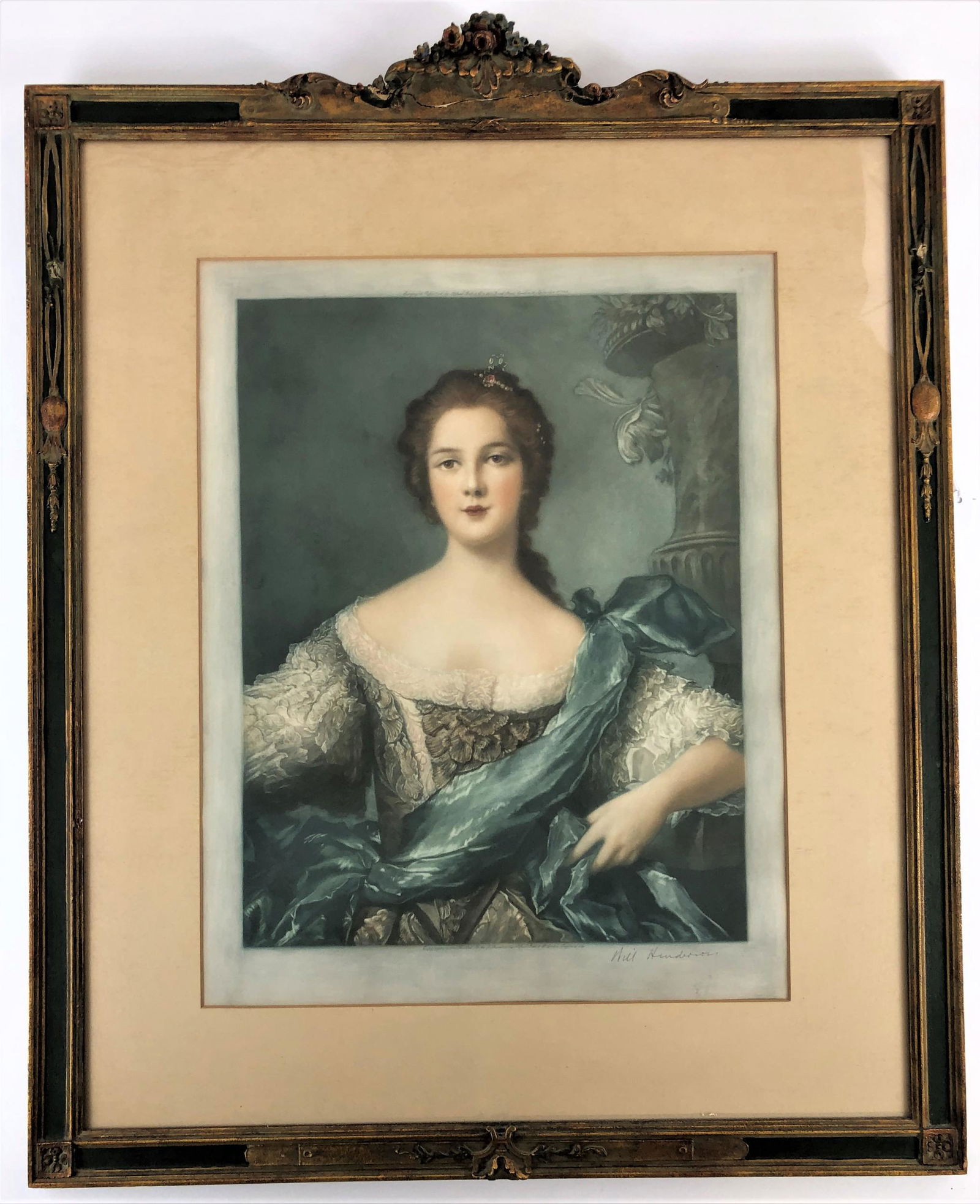 Engraving and Mezzotint After Nattier by Will Henderson (1 of 3)