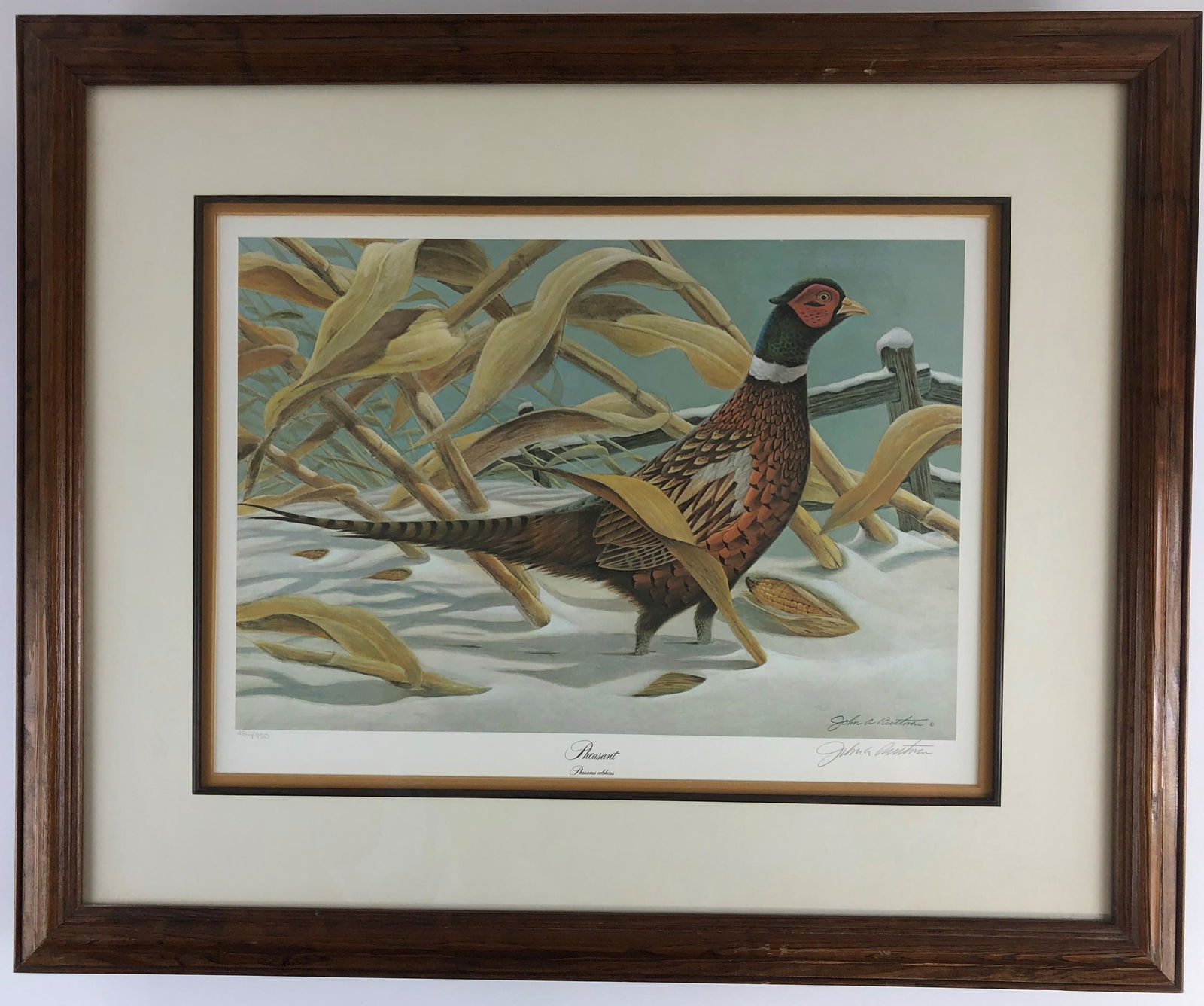 Two Signed John Ruthven Prints Oct 27, 2019 Caza Sikes in OH