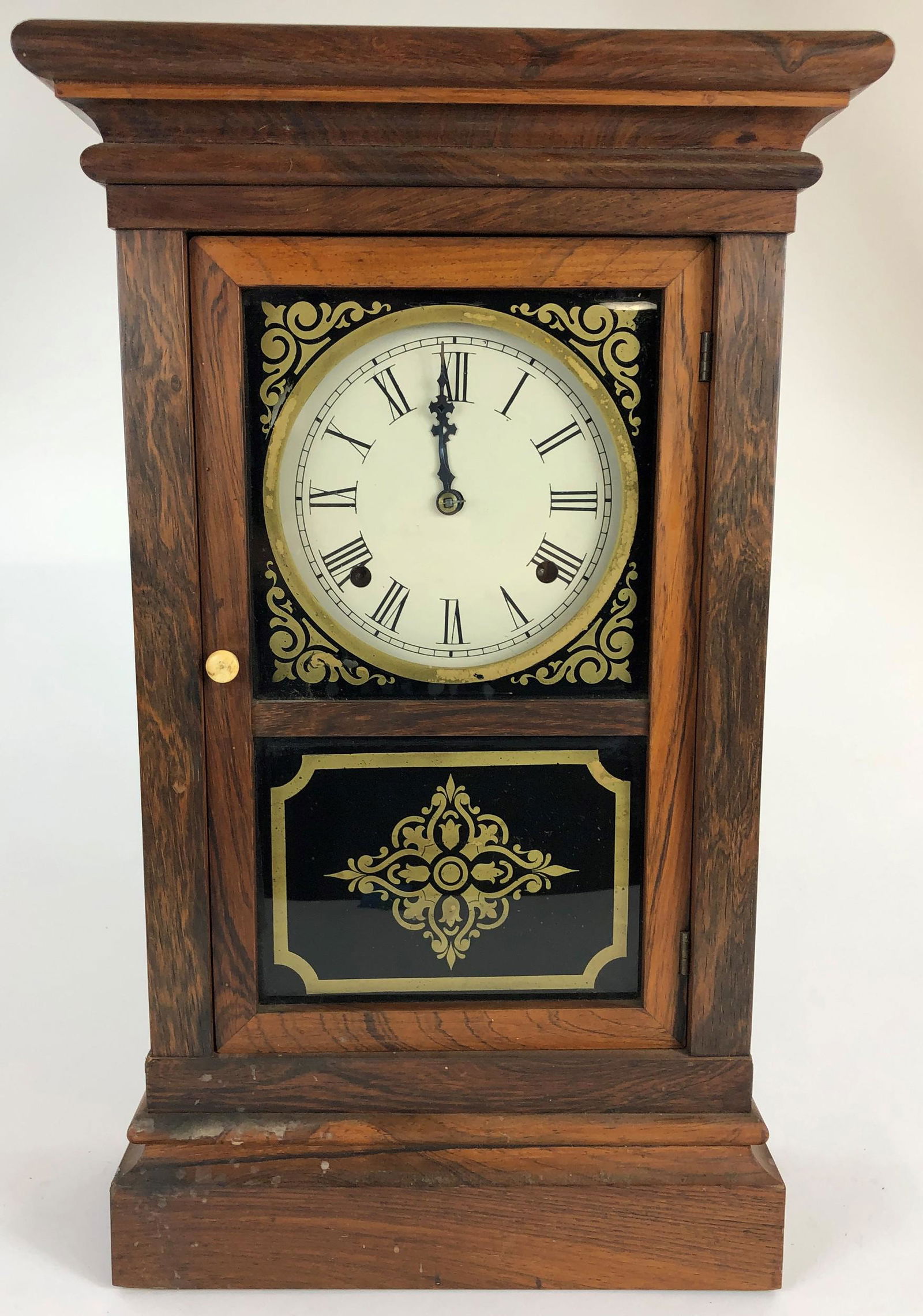 Antique Waterbury Eight Day Shelf Clock (1 of 2)