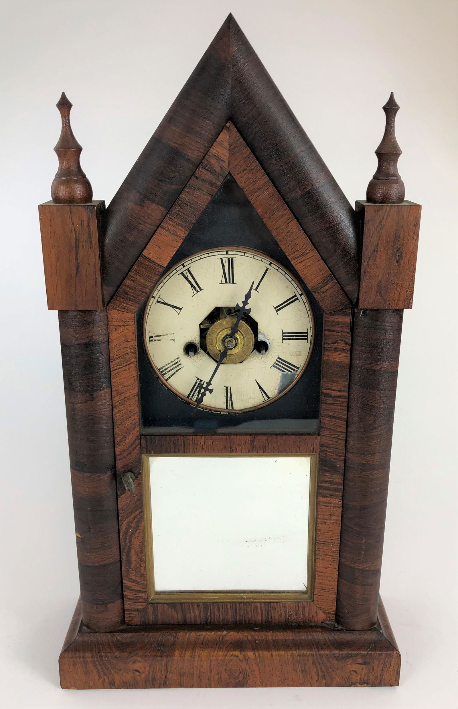 Ansonia Gothic Steeple Shelf Clock (1 of 2)