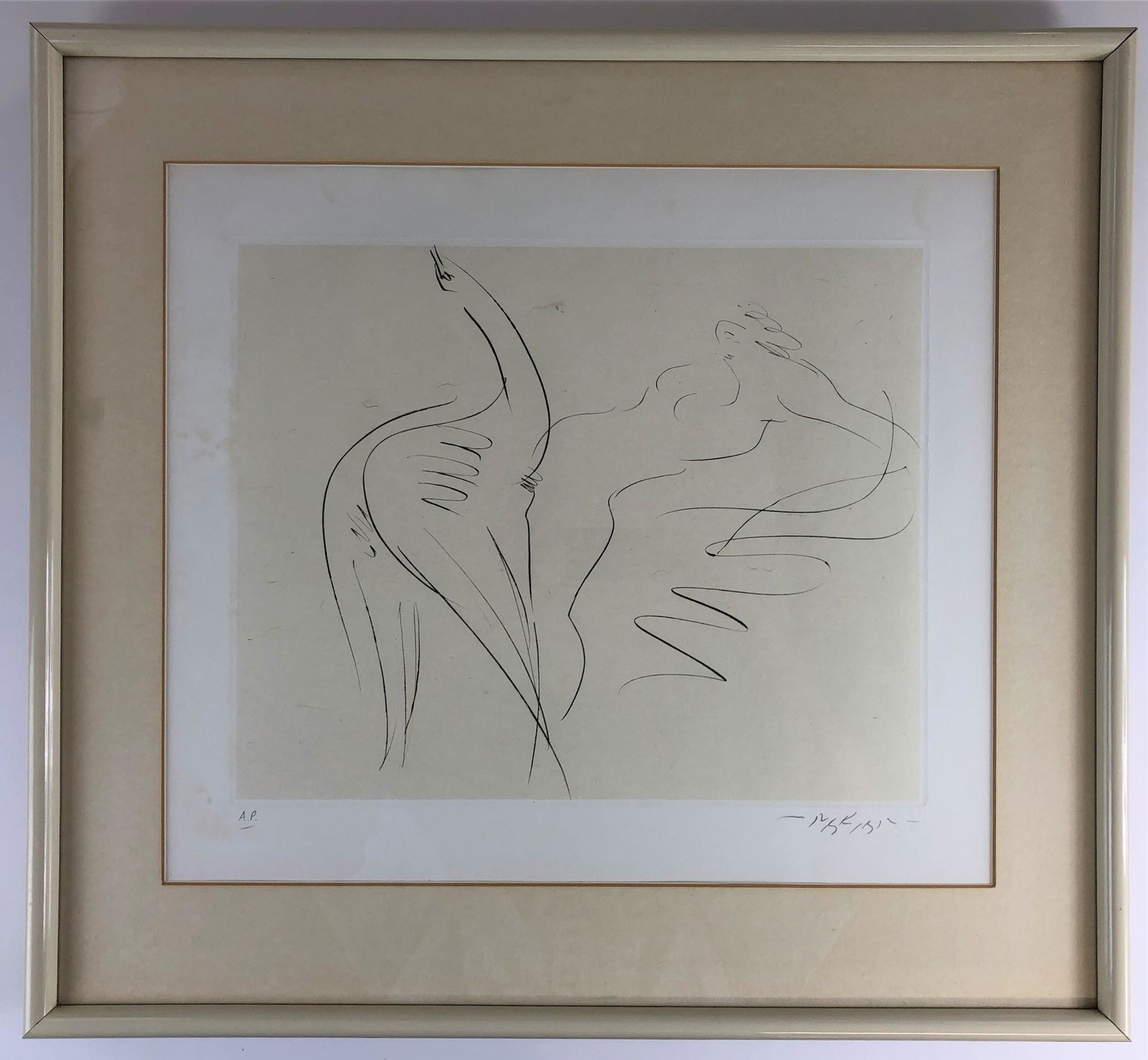 Artist Proof Intaglio Print on Paper (1 of 3)