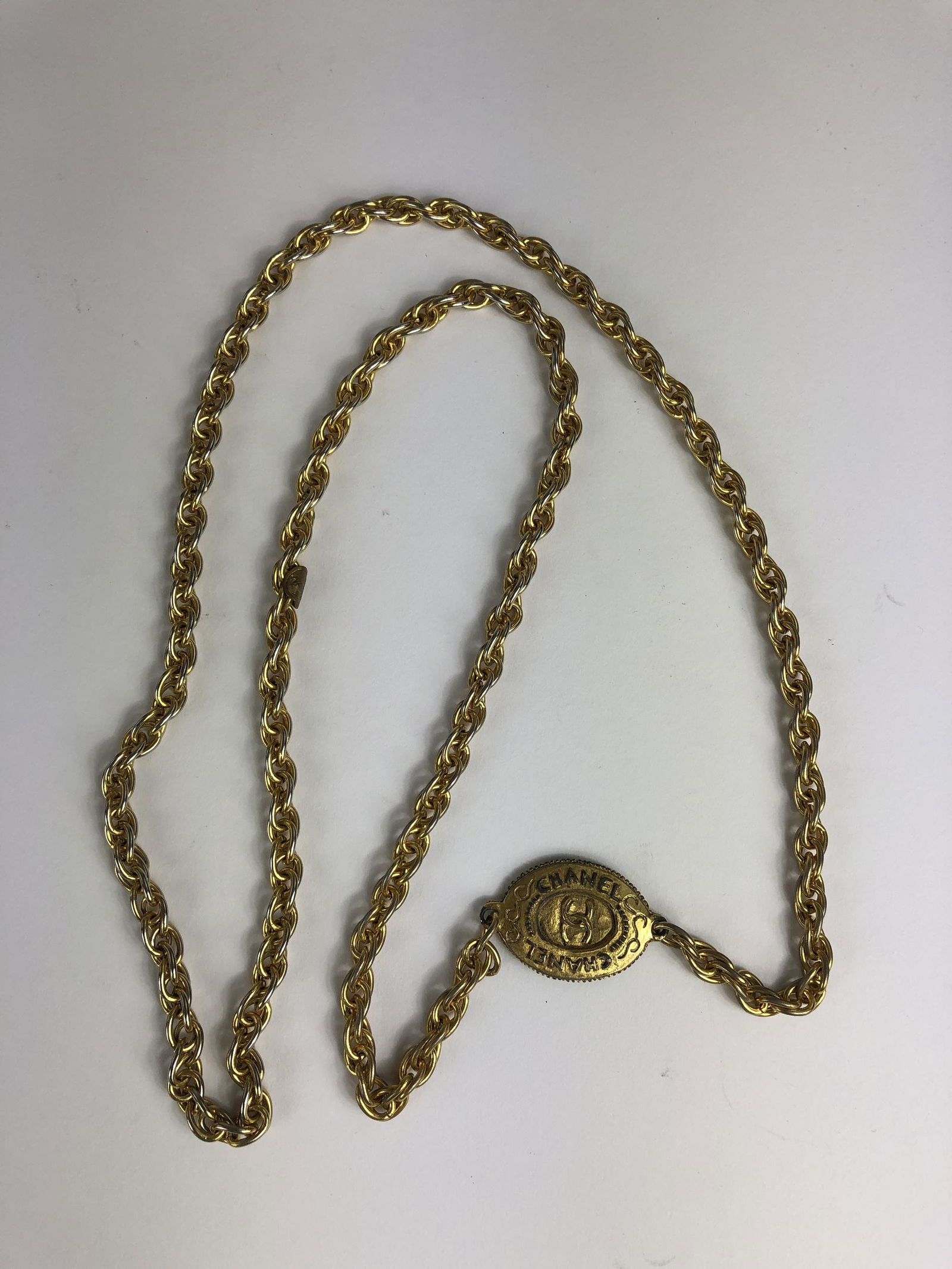 Vintage Chanel Chain Necklace (1 of 2)