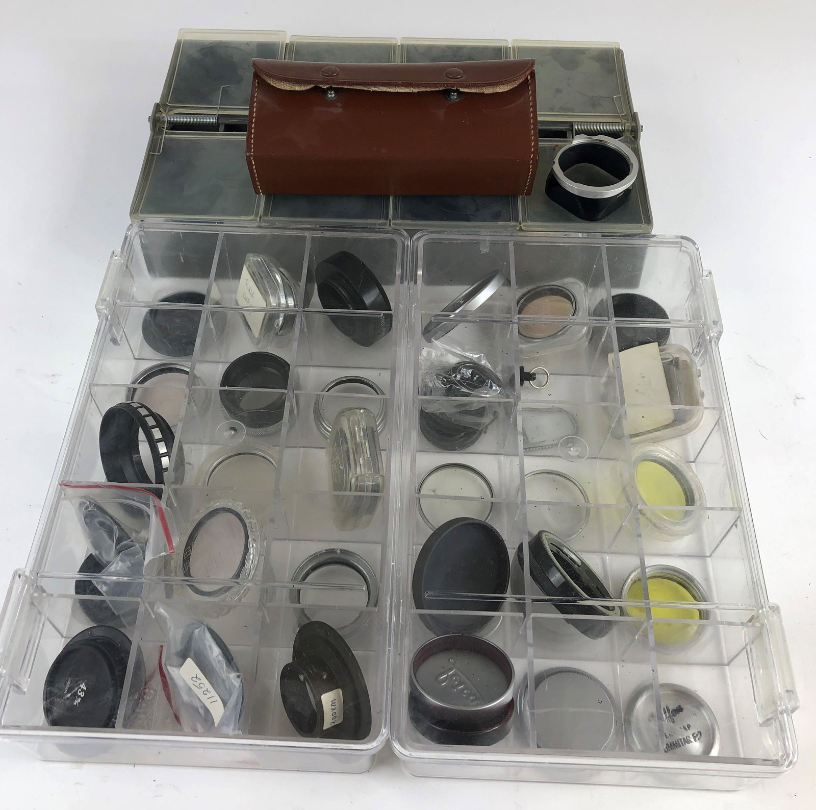 Large Collection of Leica and Other Filters and Rings: Large Collection of Leica and Other Filters and Rings