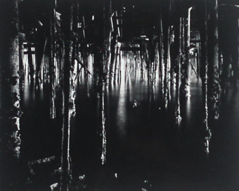 Wynn Bullock (1902-1975), "Under Monterey Wharf" (1 of 3)