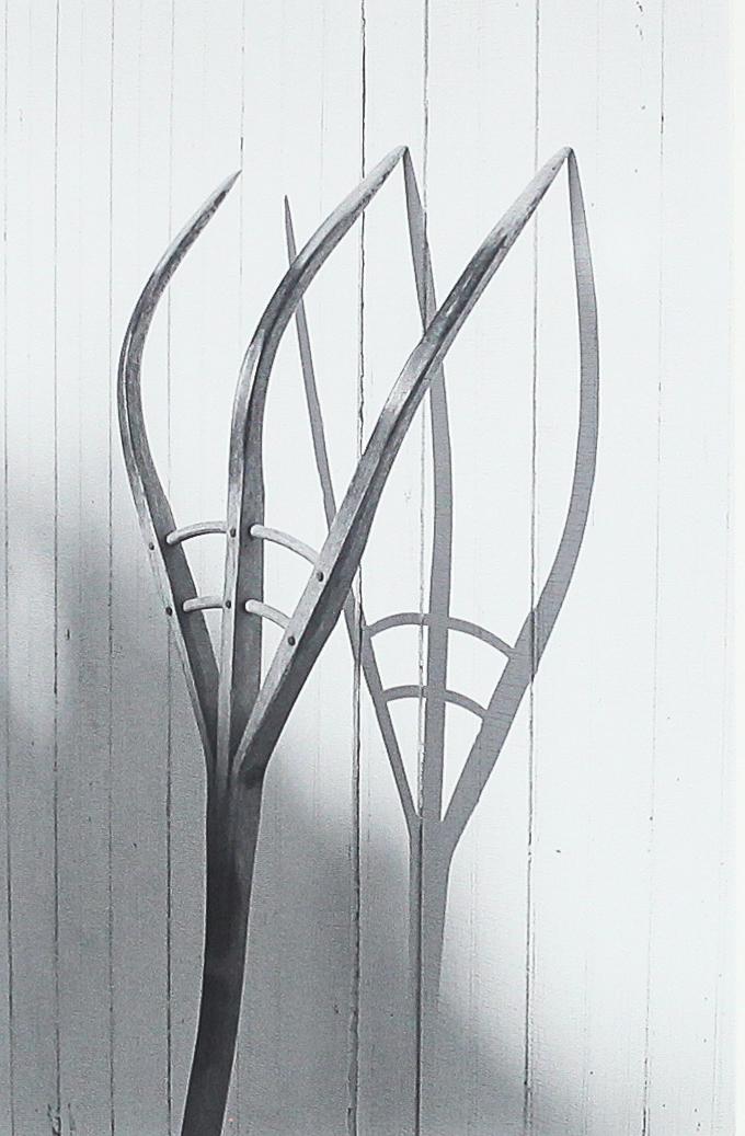 George Tice (b. 1938), "Pitchfork, Amish Series, 1968" (1 of 2)