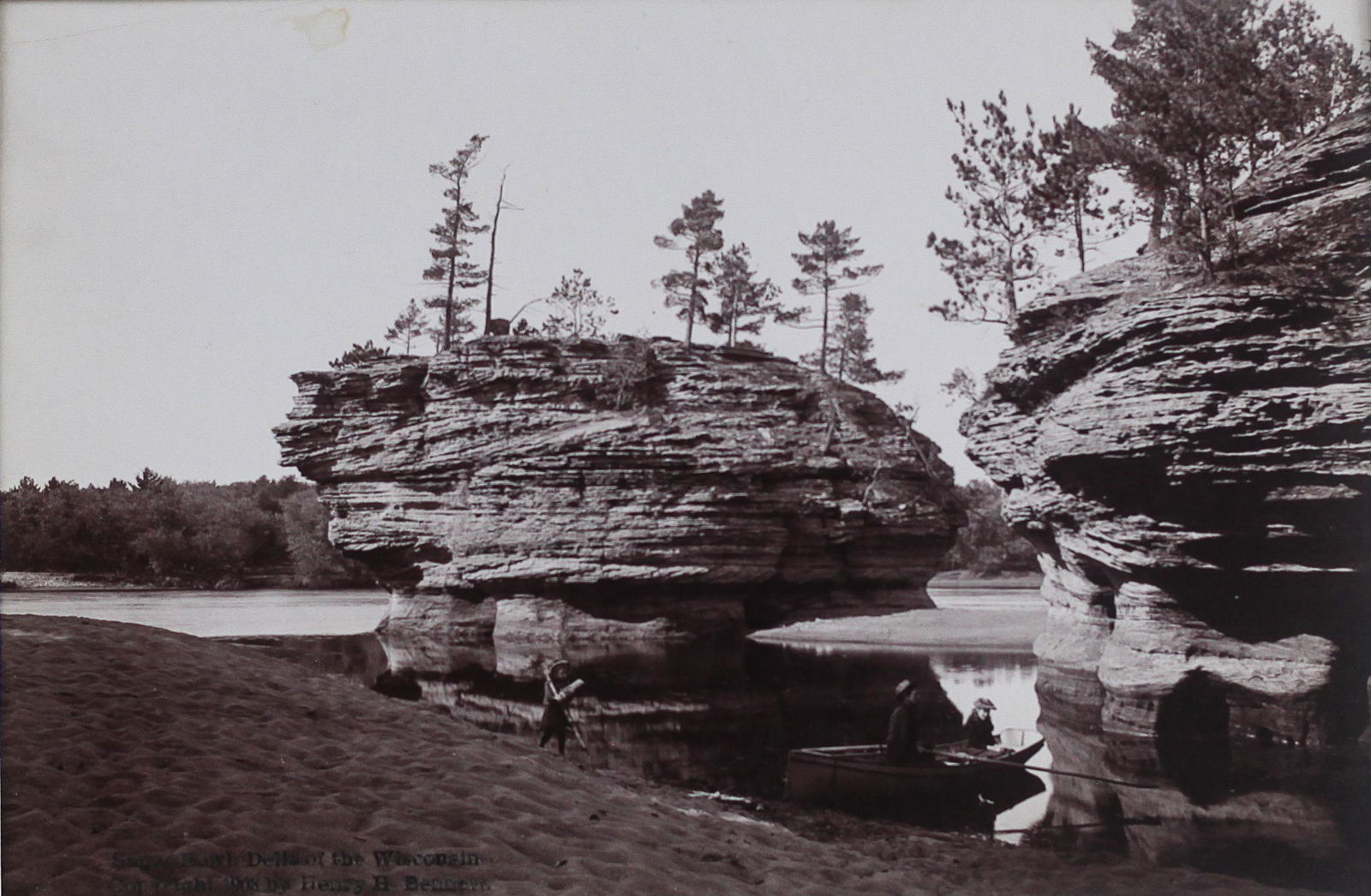 Henry Hamilton Bennett (1843-1908), "Sugar Bowl, Dells (1 of 2)