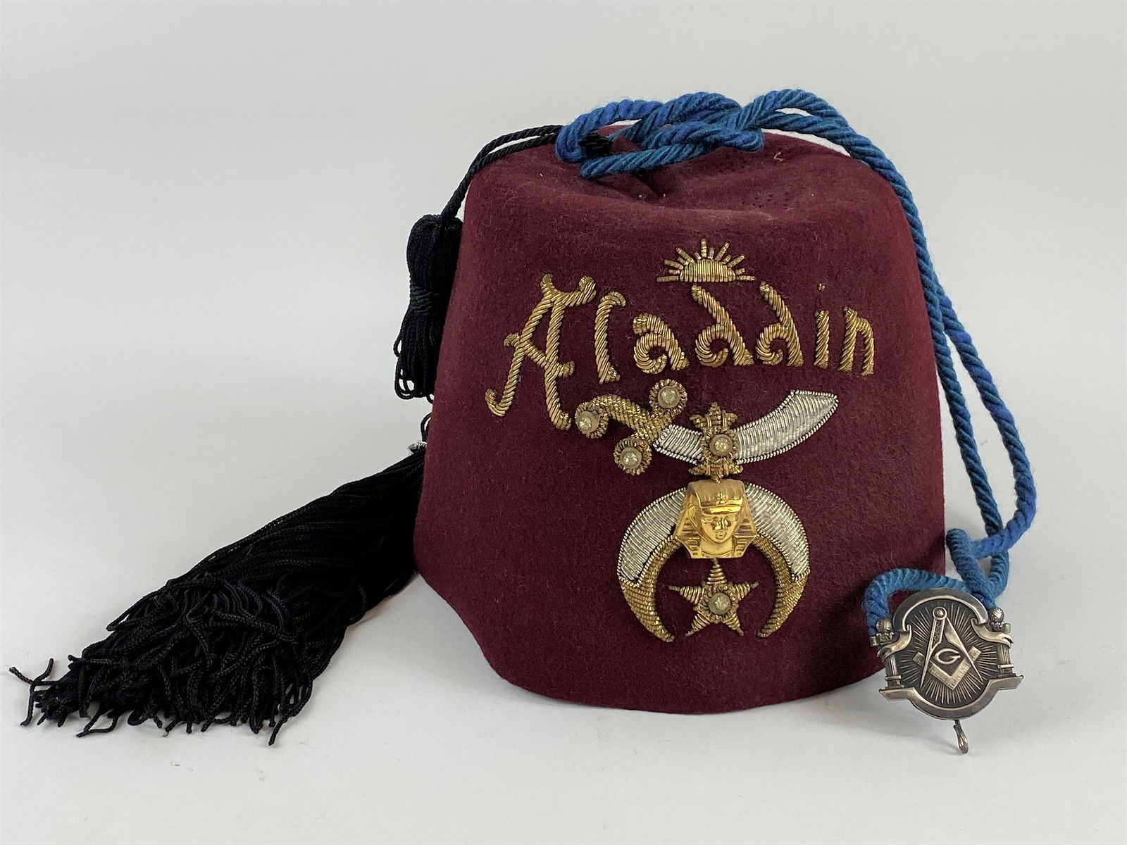 Masonic Ceremonial "Aladdin" Cap: ht. 6"