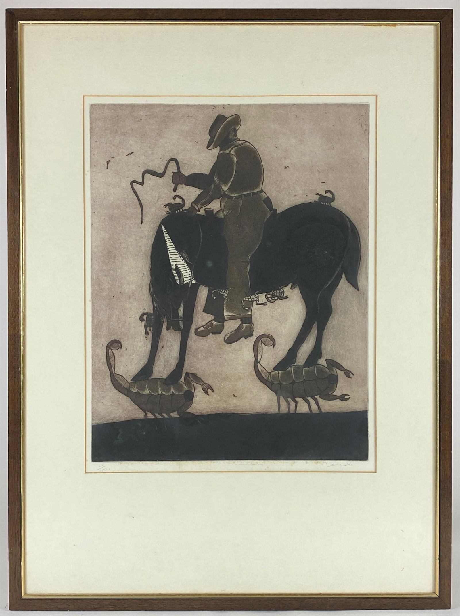 Francisco Toledo (Mexican, 1940-2019), Scene from (1 of 4)