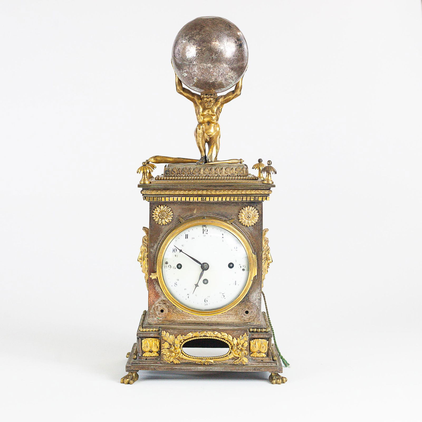 A Fine Continental Ormolu Shelf Clock with Atlas figure (1 of 7)