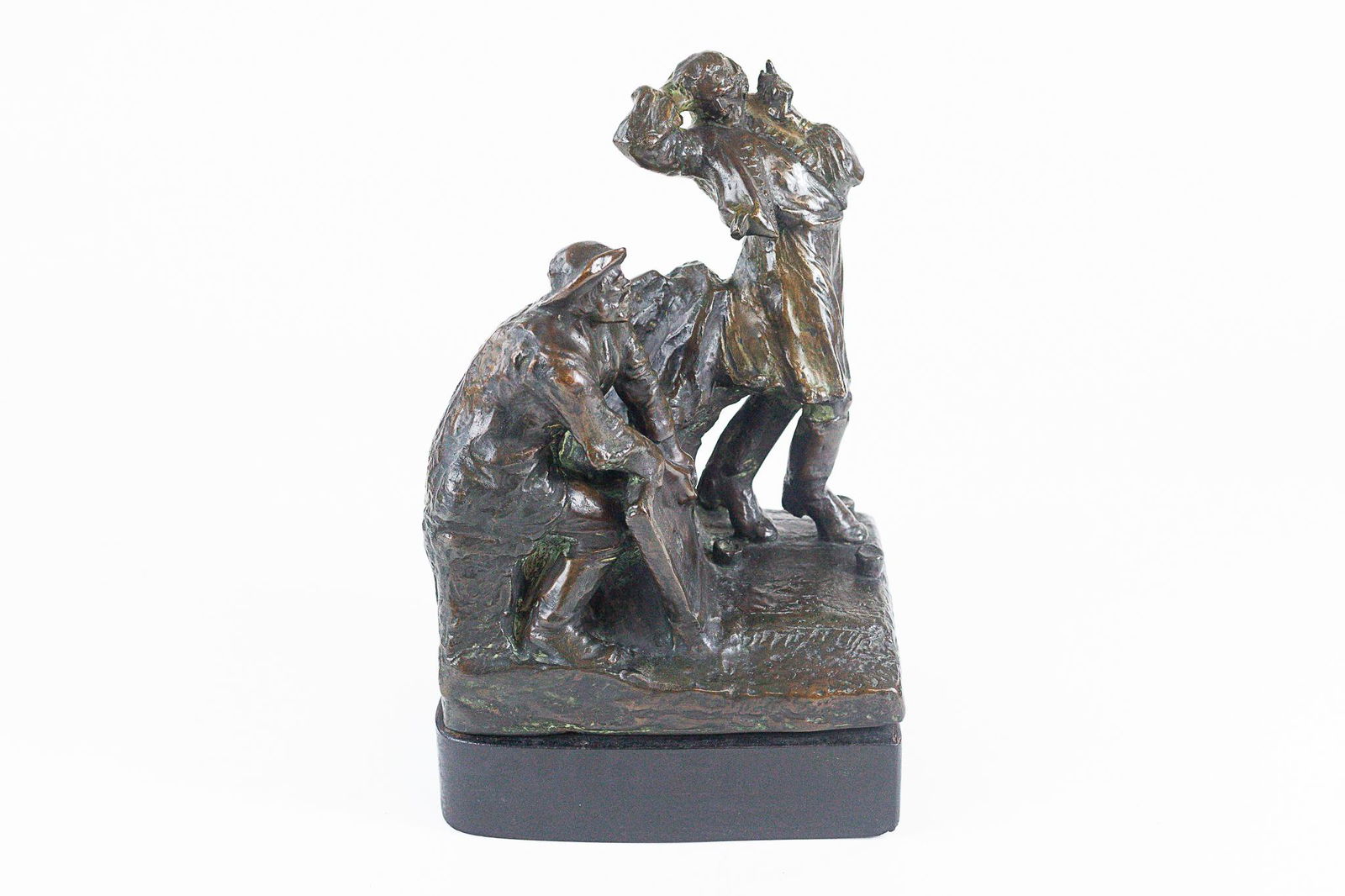 Polish Bronze Figural Group (1 of 6)