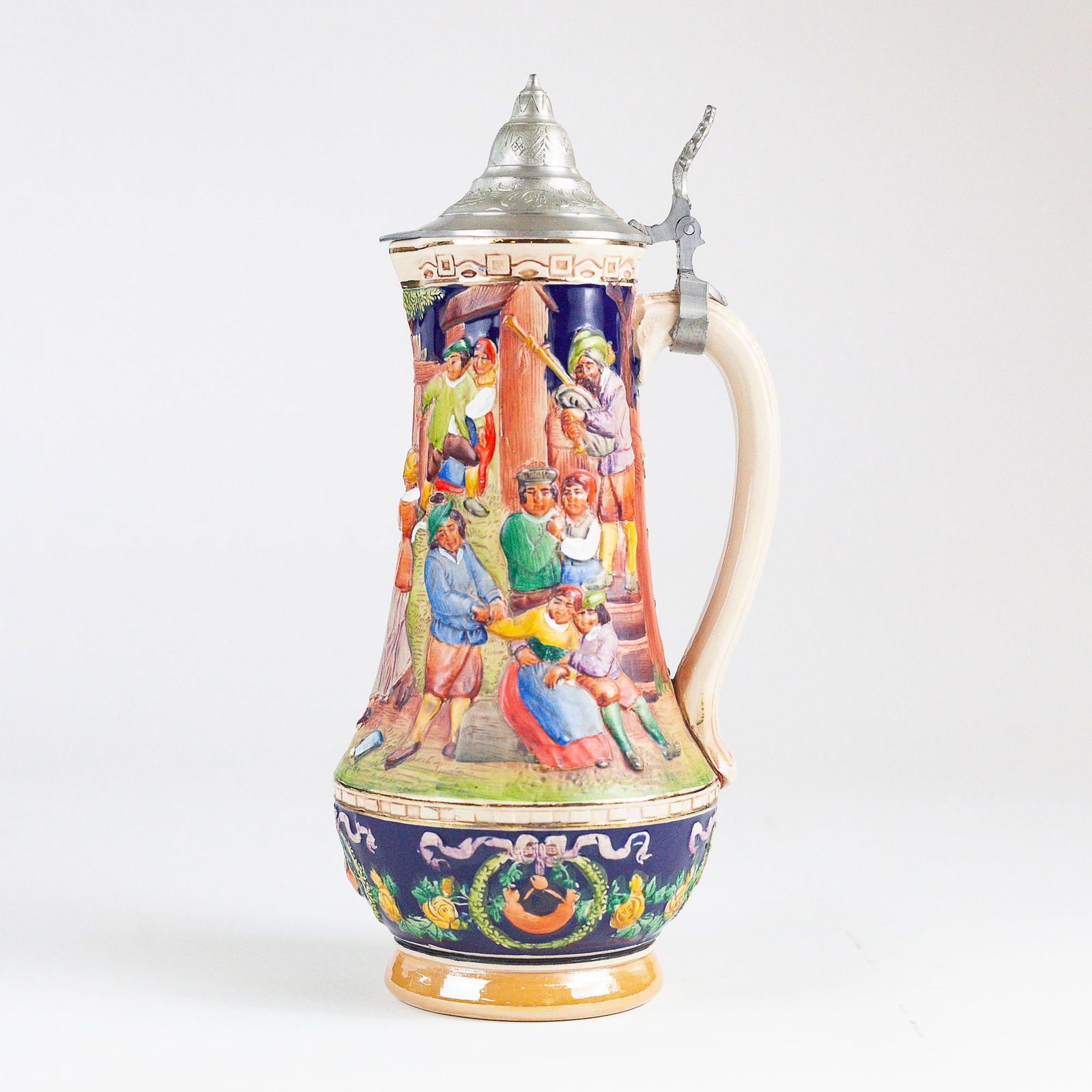 German Gerz Stein, 1/2 Liter with Dance Scene (1 of 5)