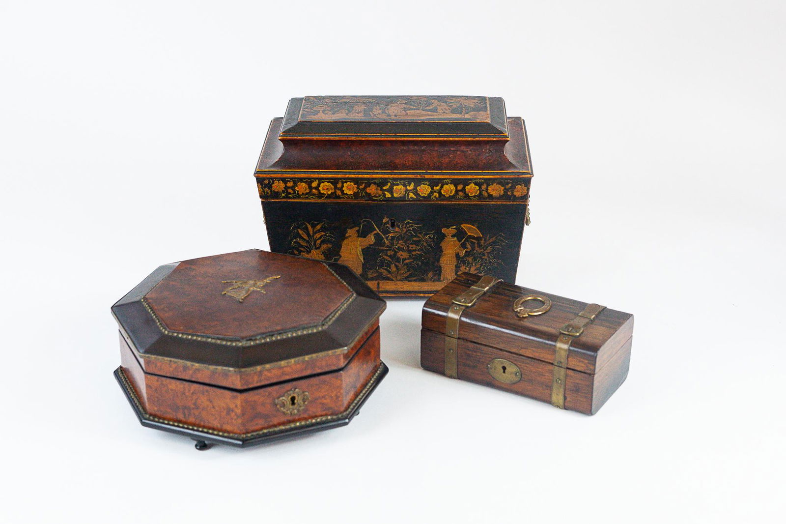 Three Antique Boxes (1 of 9)