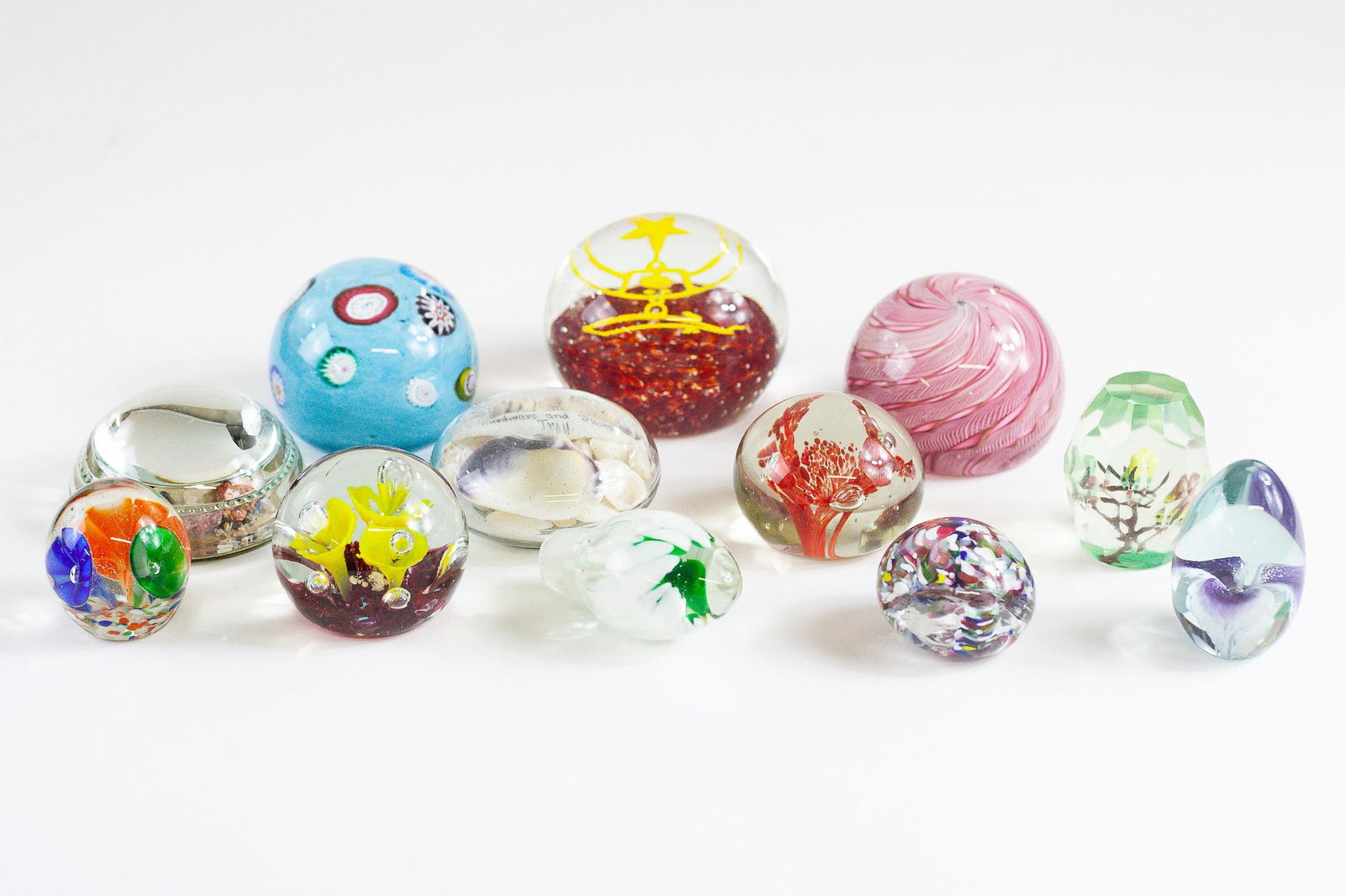 Collection of Italian, Russian, and Other Paperweights (1 of 5)