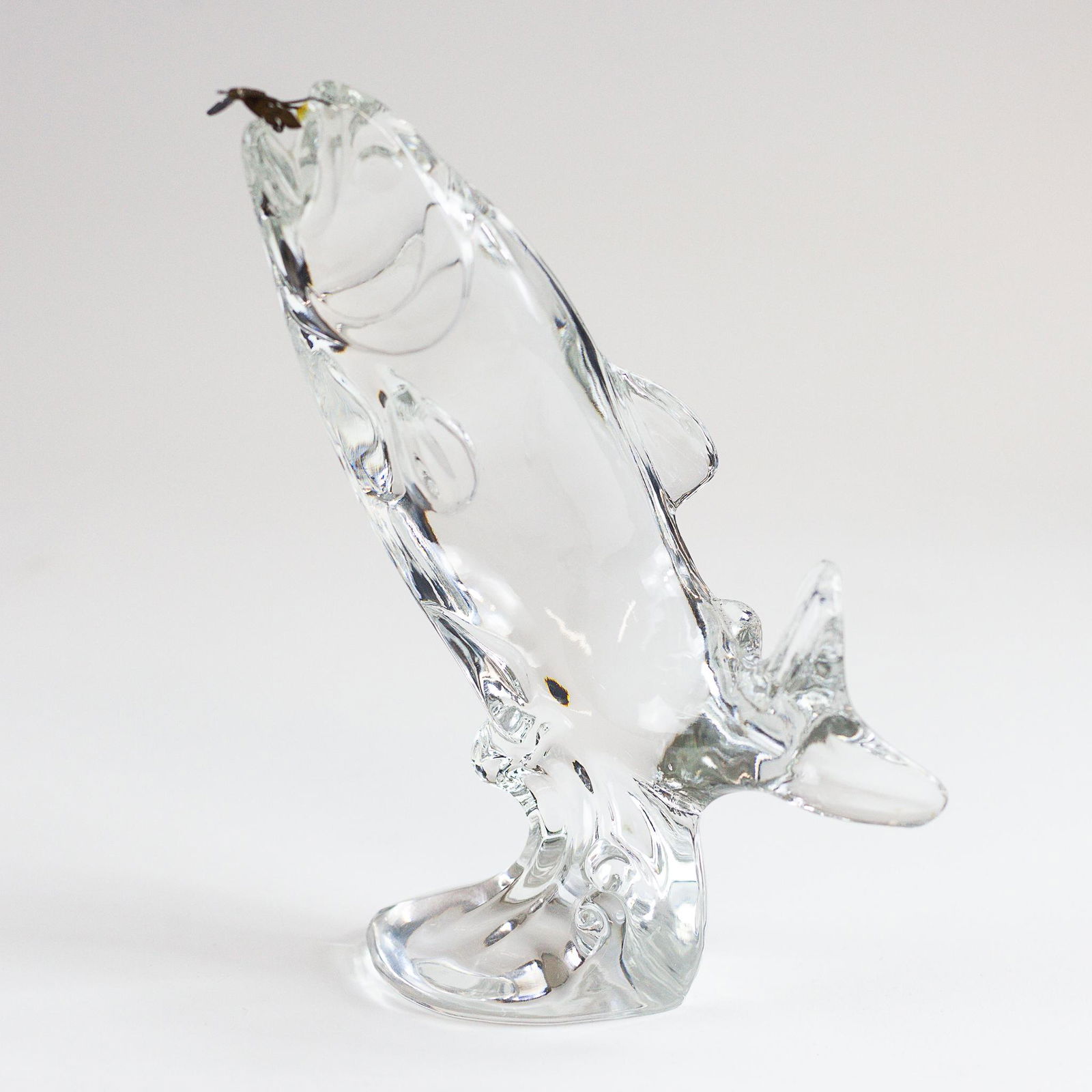 1988 Glass Ornamental Fish with Lure (1 of 4)