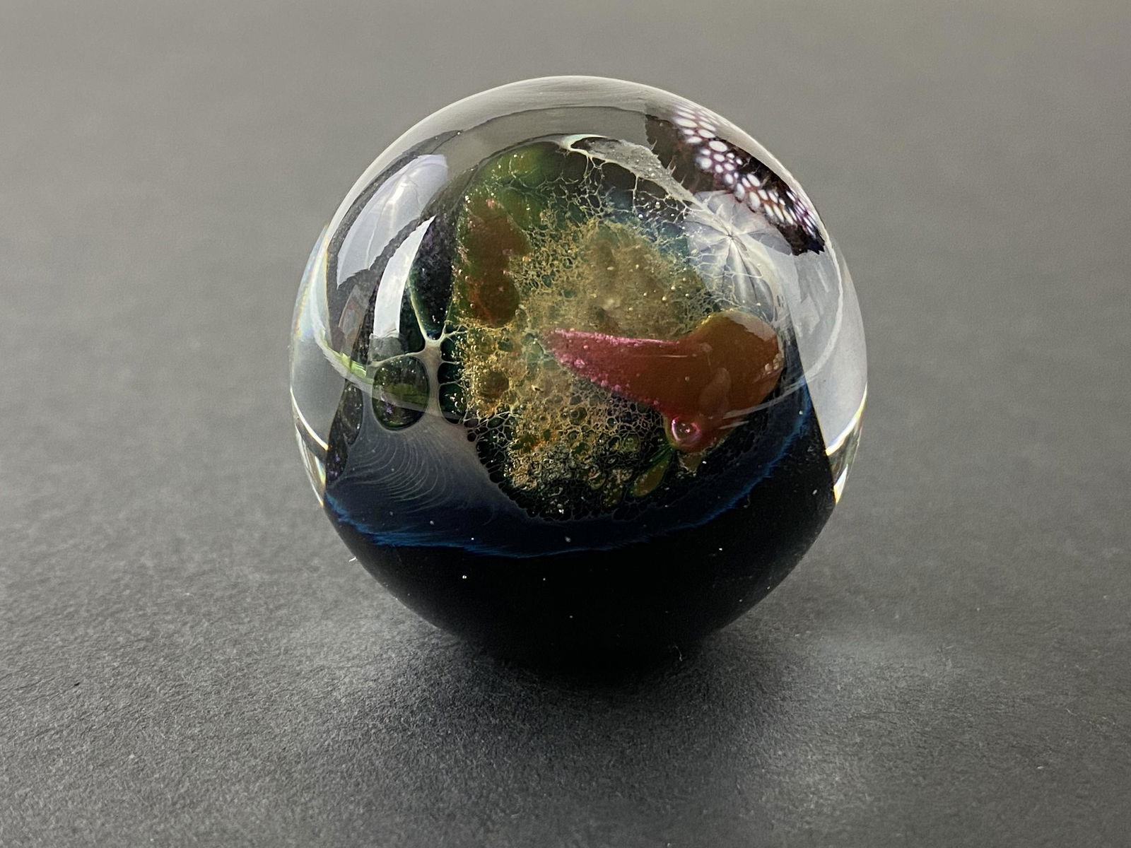 A Josh Simpson "Planet" Paperweight (1 of 5)