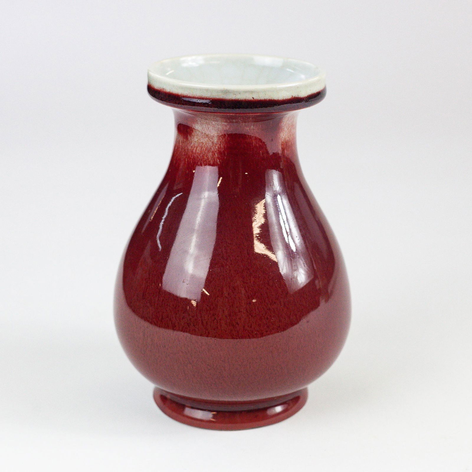 19th Century Chinese Flambe Vase (1 of 5)