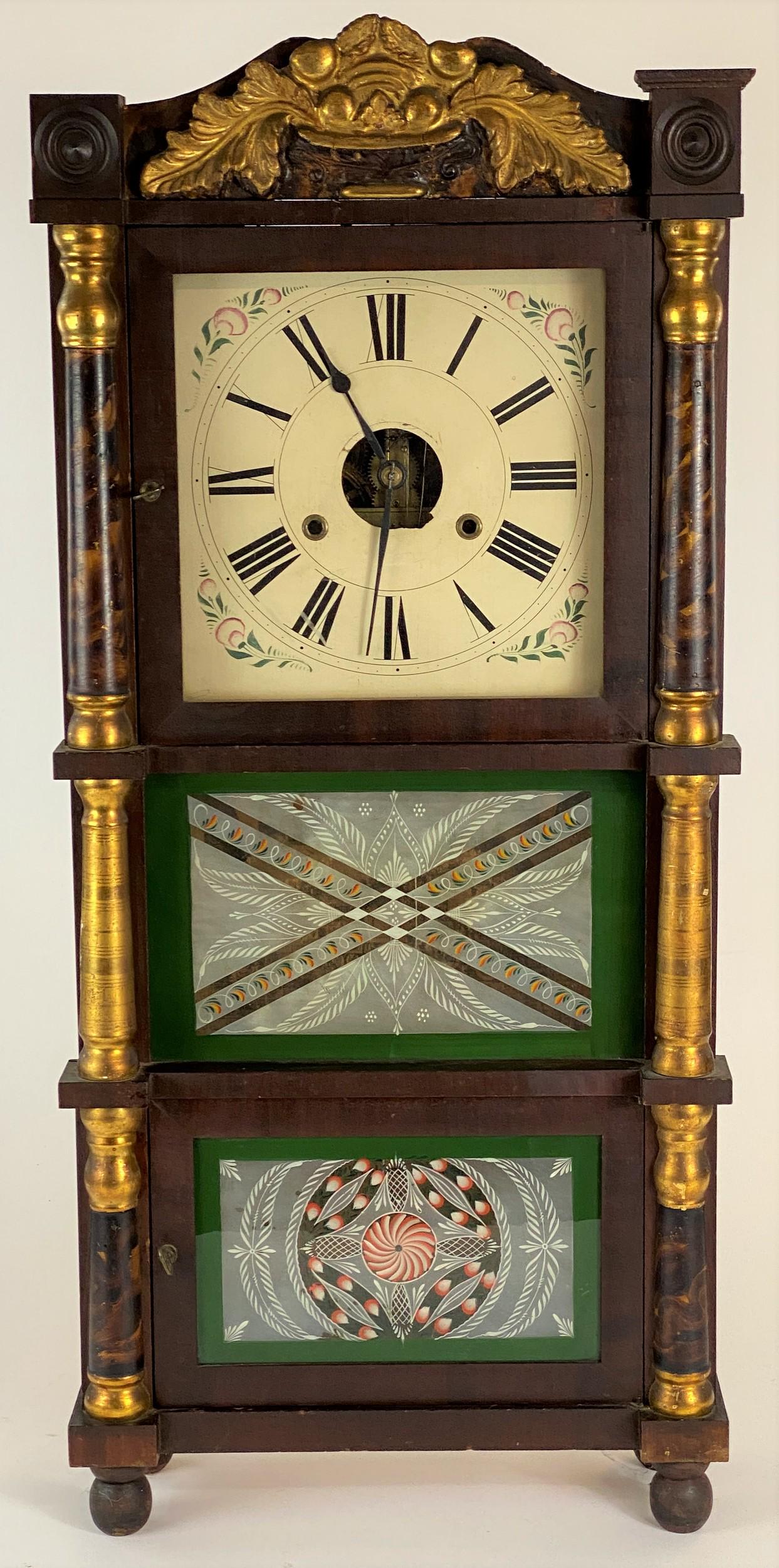 Birge, Peck & Co. Triple Decker Clock (1 of 8)