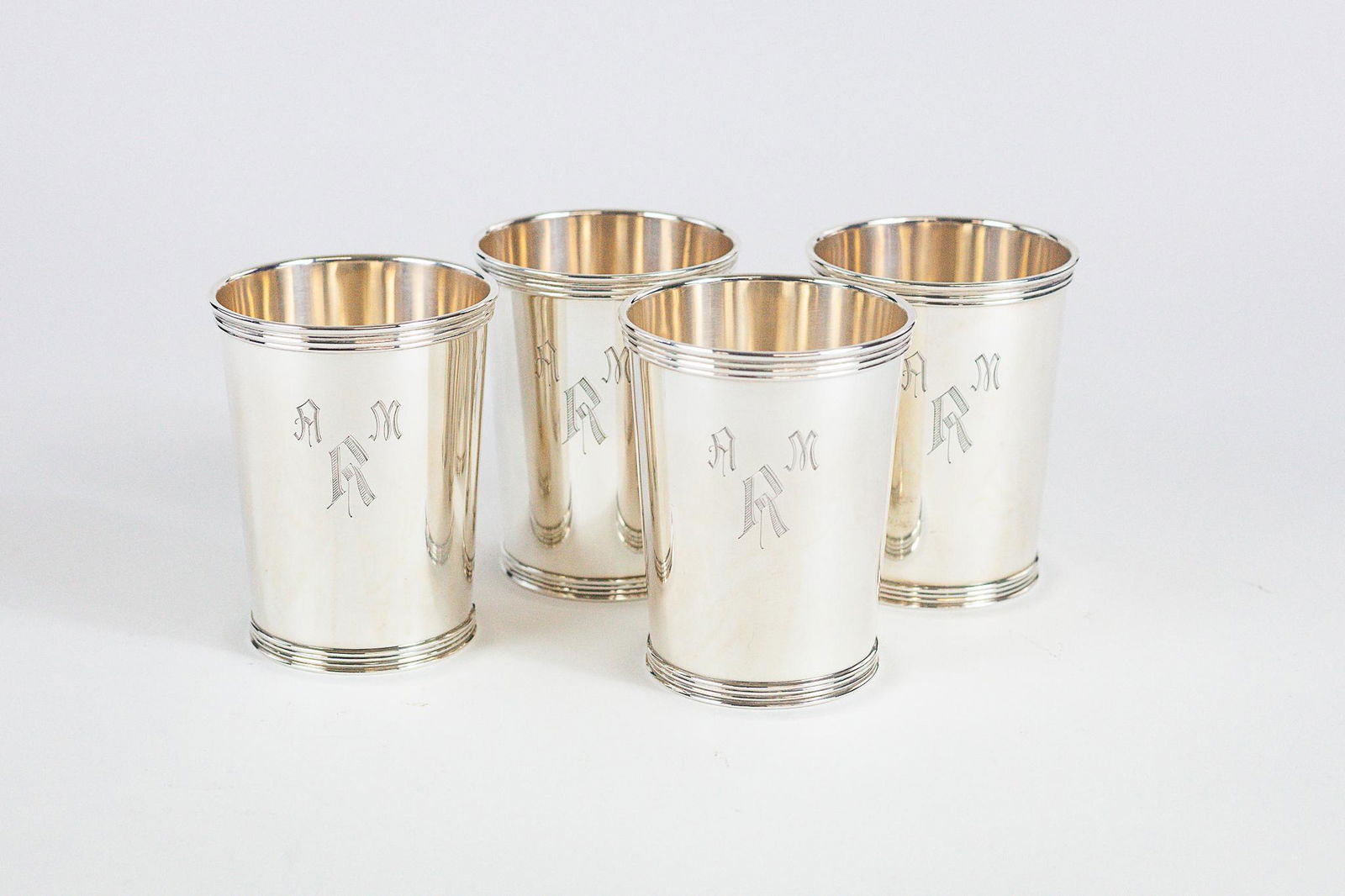 Group of Four International Sterling Julep Cups (1 of 4)