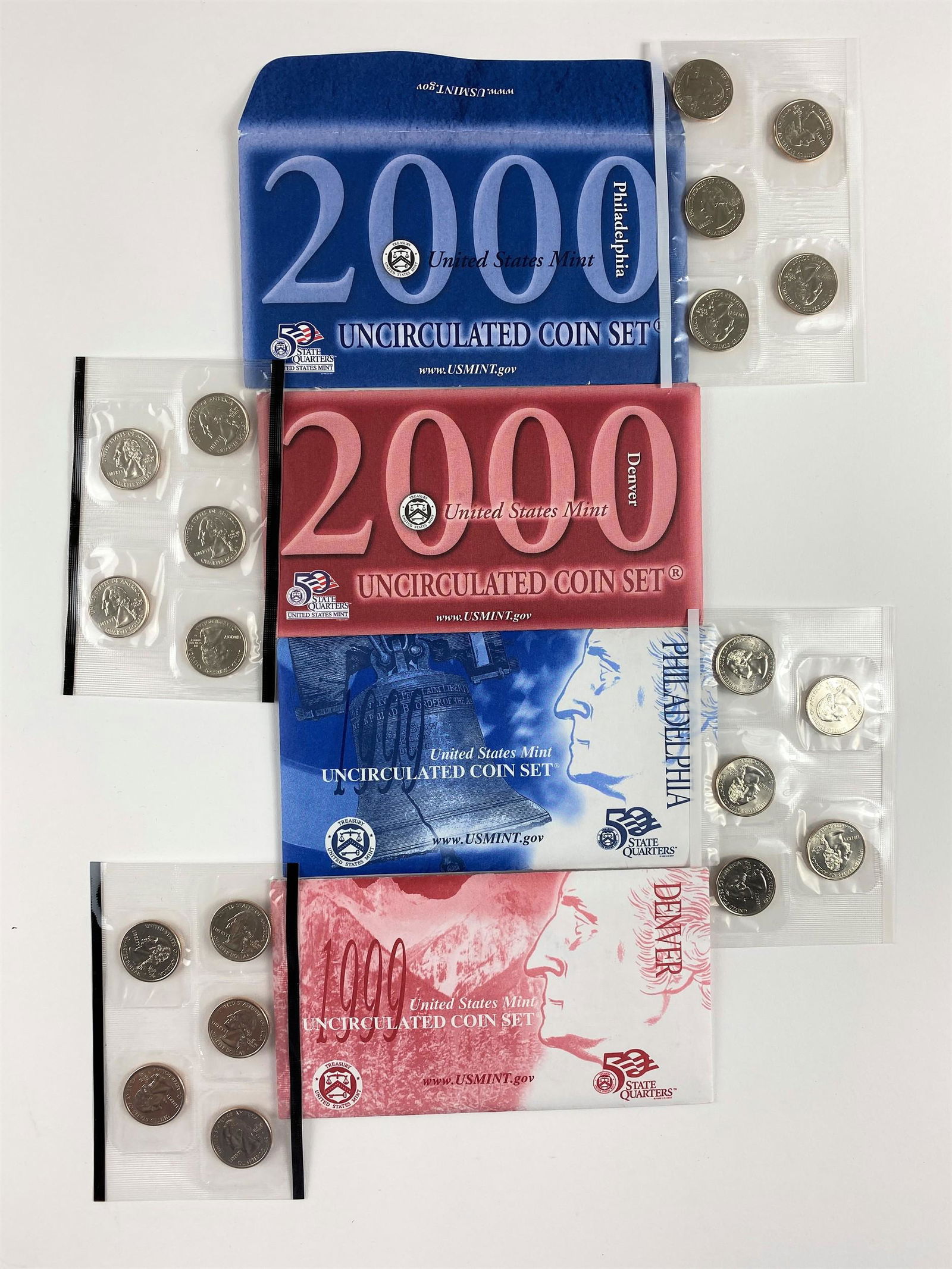 A Collection of Uncirculated Mint Sets and Two (1 of 5)