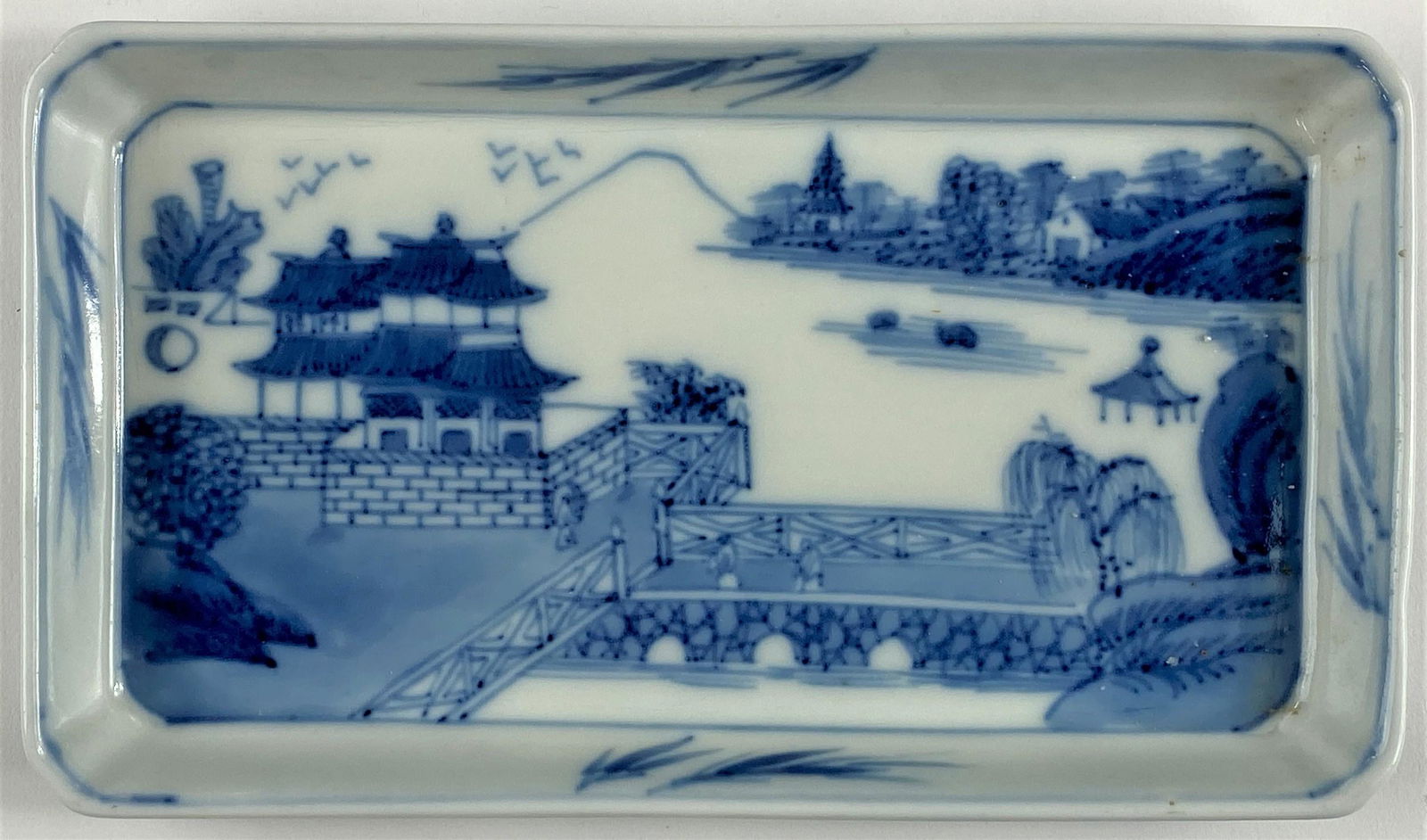 Chinese Blue and White Porcelain Tray (1 of 4)