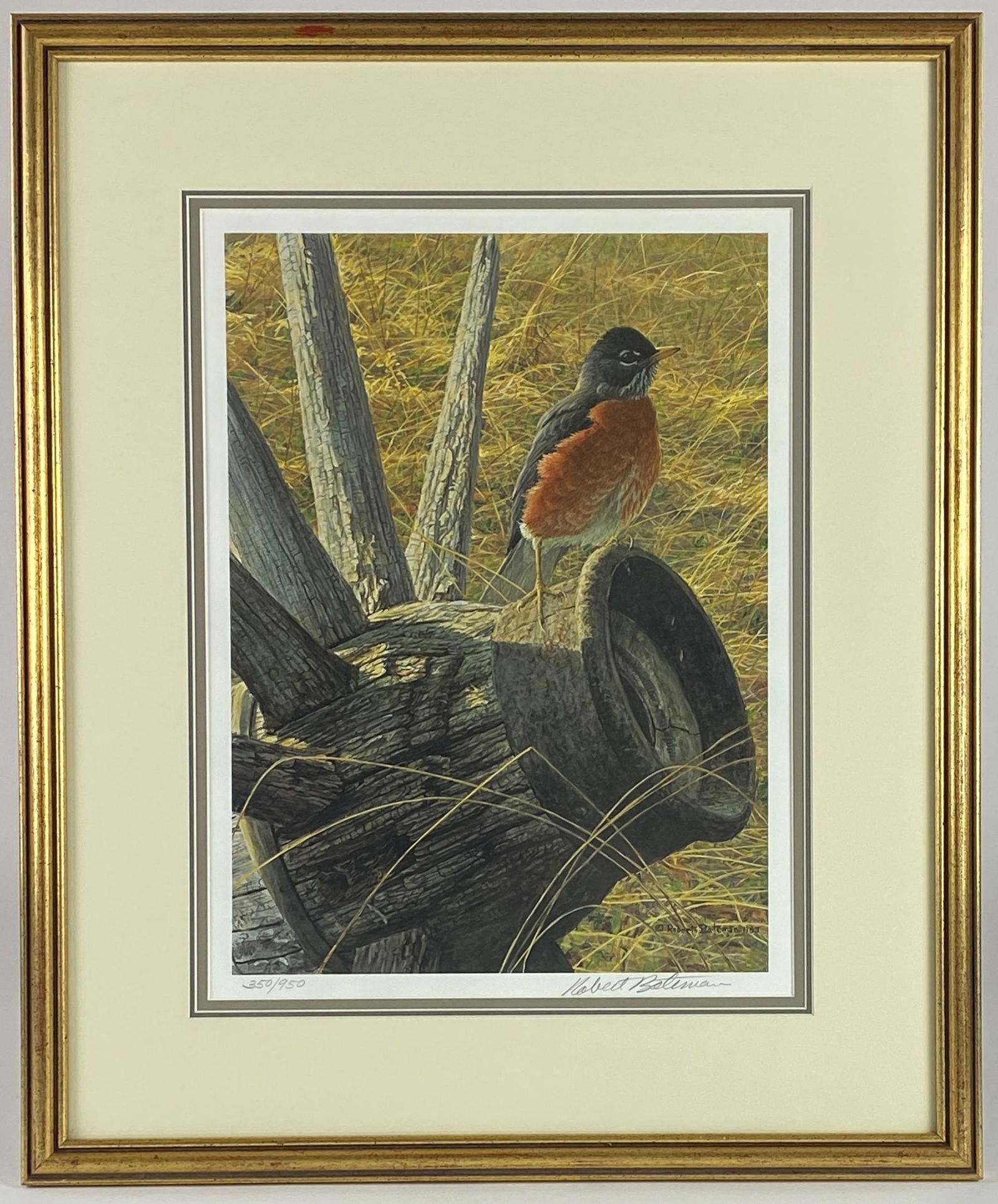 Robert Bateman (Canadian, b. 1930), Wildlife Print (1 of 3)