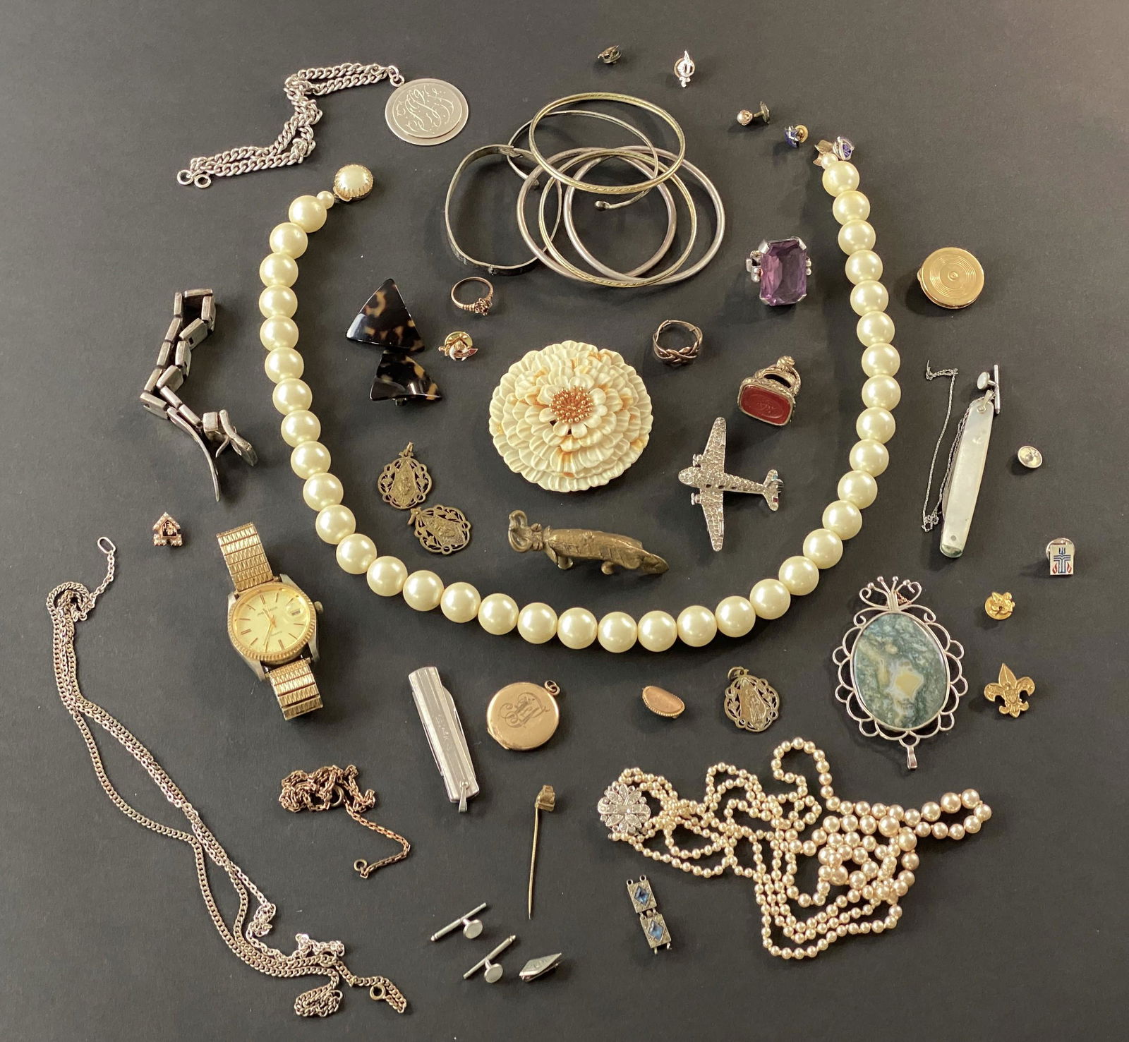 Large Collection of Costume Jewelry, Watch, and Other (1 of 8)
