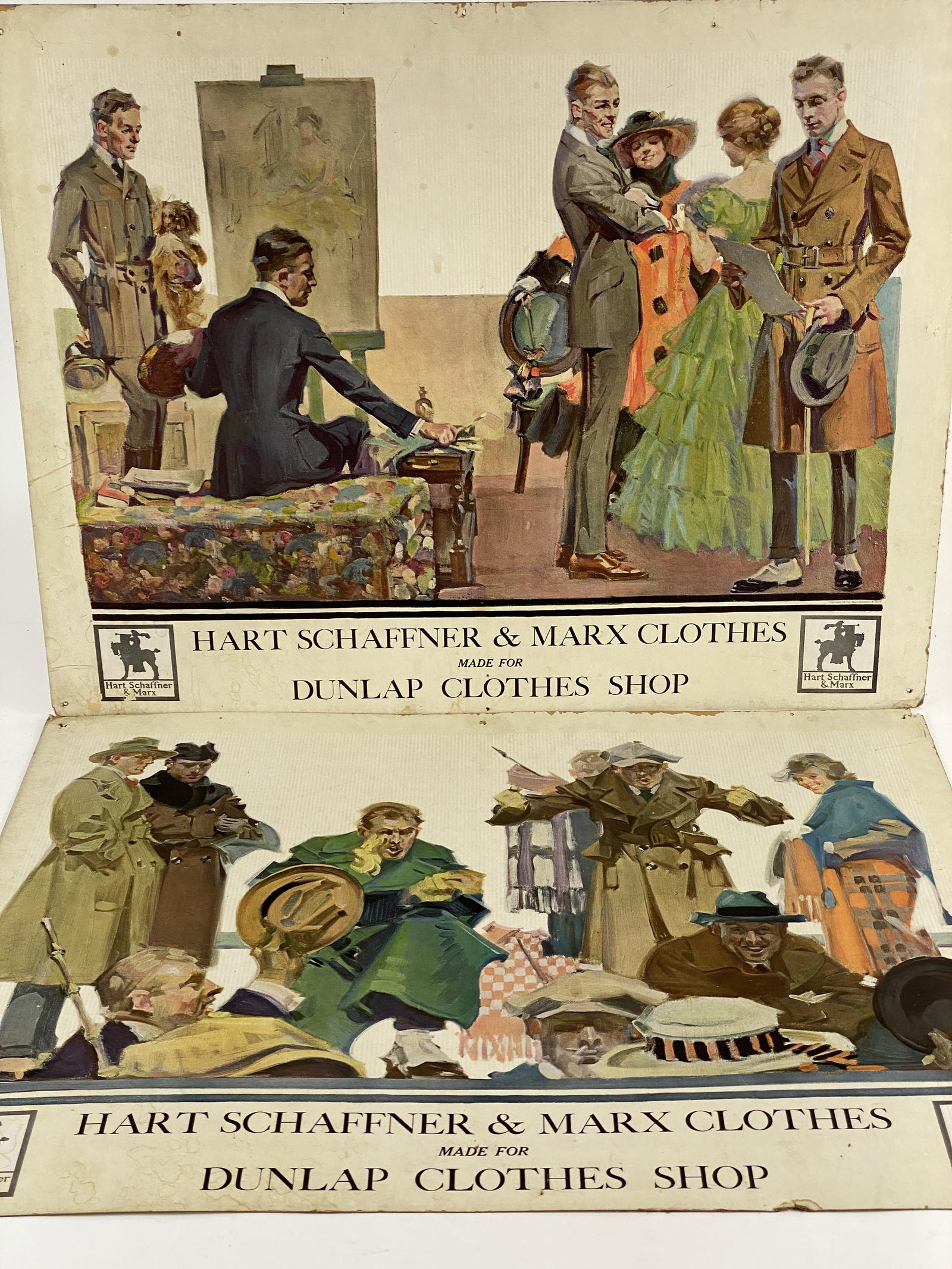 Collection of 1950s-60s Advertising Ephemera, Including: A large group of paper advertising, much around the Cincinnati area, several lithographs with pin-ups, and a Pepsi board, among others. Sold as is. Most were pinned to a wall, so several with tears, c