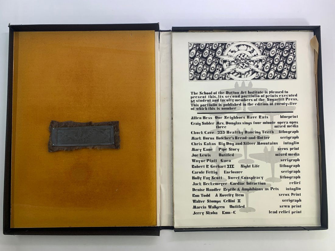 Dayton Art Institute Sugarlift Press Print Folio (1 of 5)
