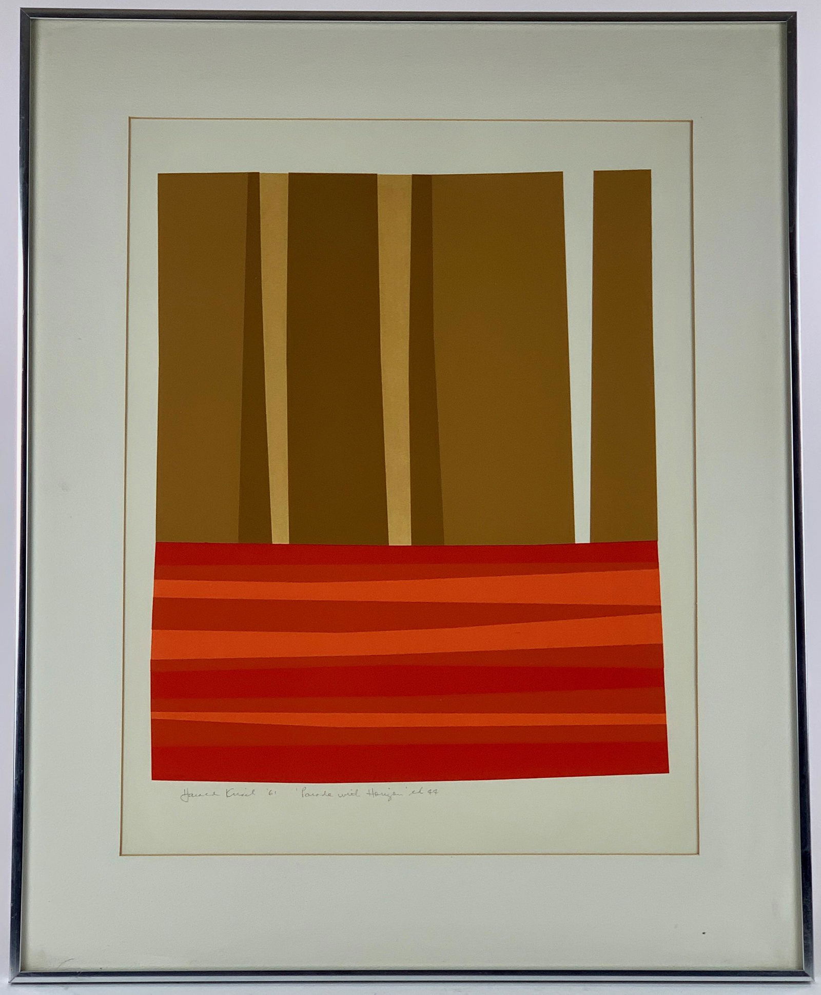 "Parade" Silkscreen by Harold Krisel (1 of 3)